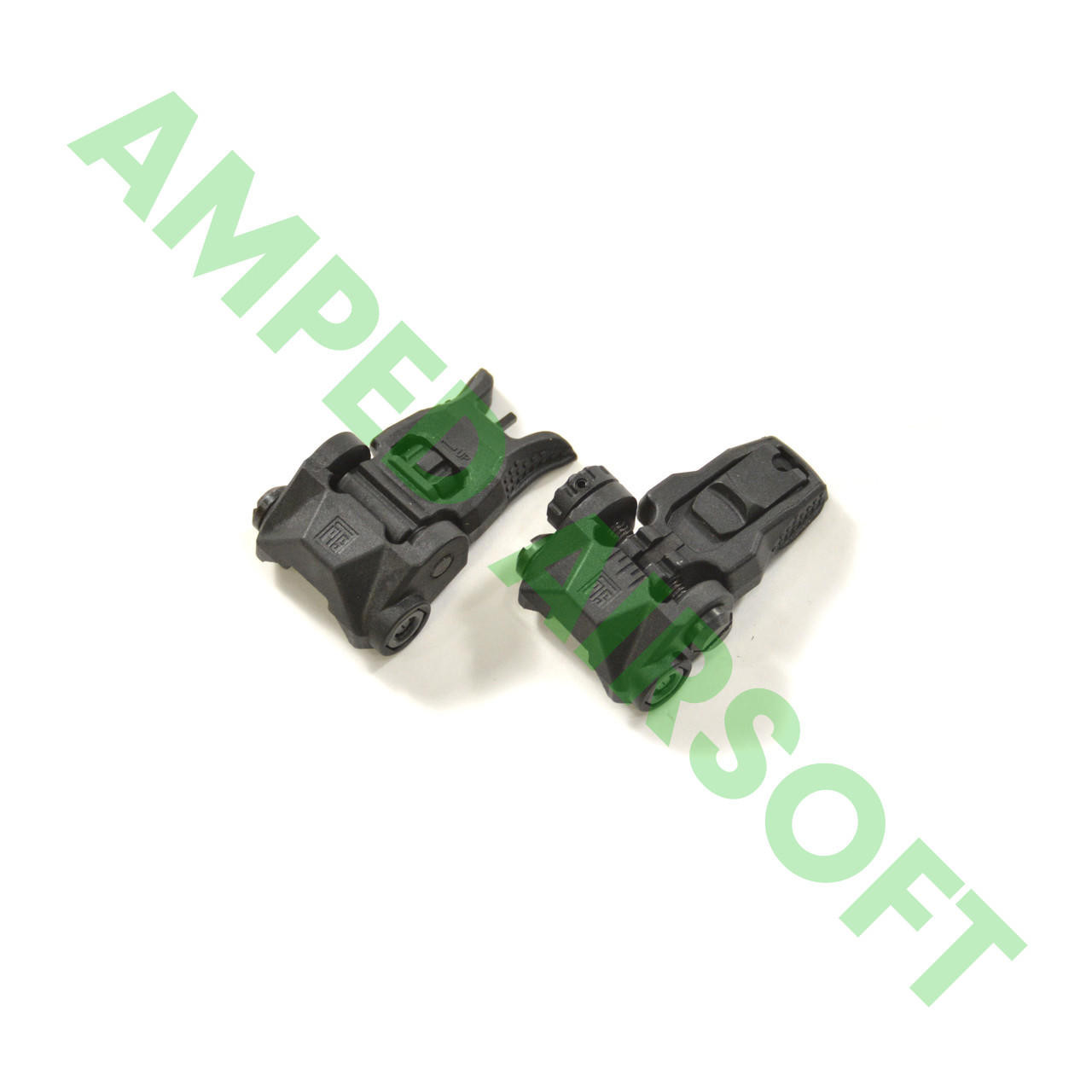  PTS | Enhanced Polymer Back Up Iron Sight Set (Front/Rear/Black) 