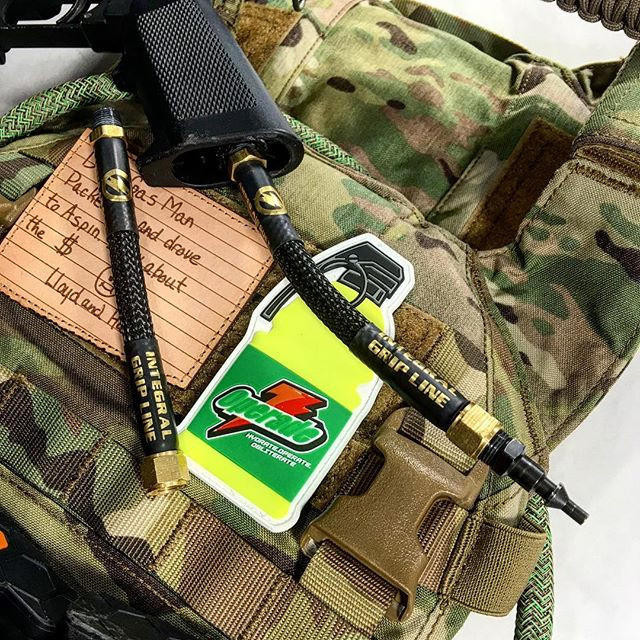 ケーブルドラム　カスタムペイント Amped Custom HPA Tippmann Integral Grip Line | Tippmann IGL