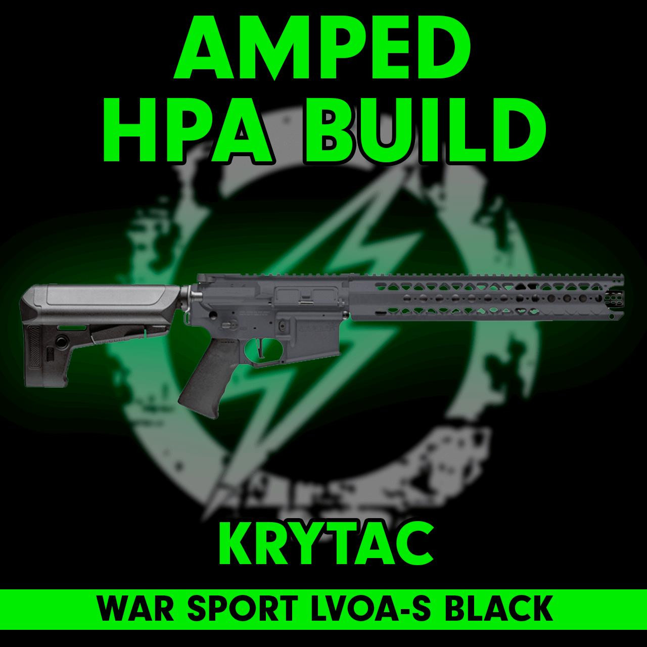 Amped Builds Amped Custom HPA Krytac War Sport LVOA-S | Black 