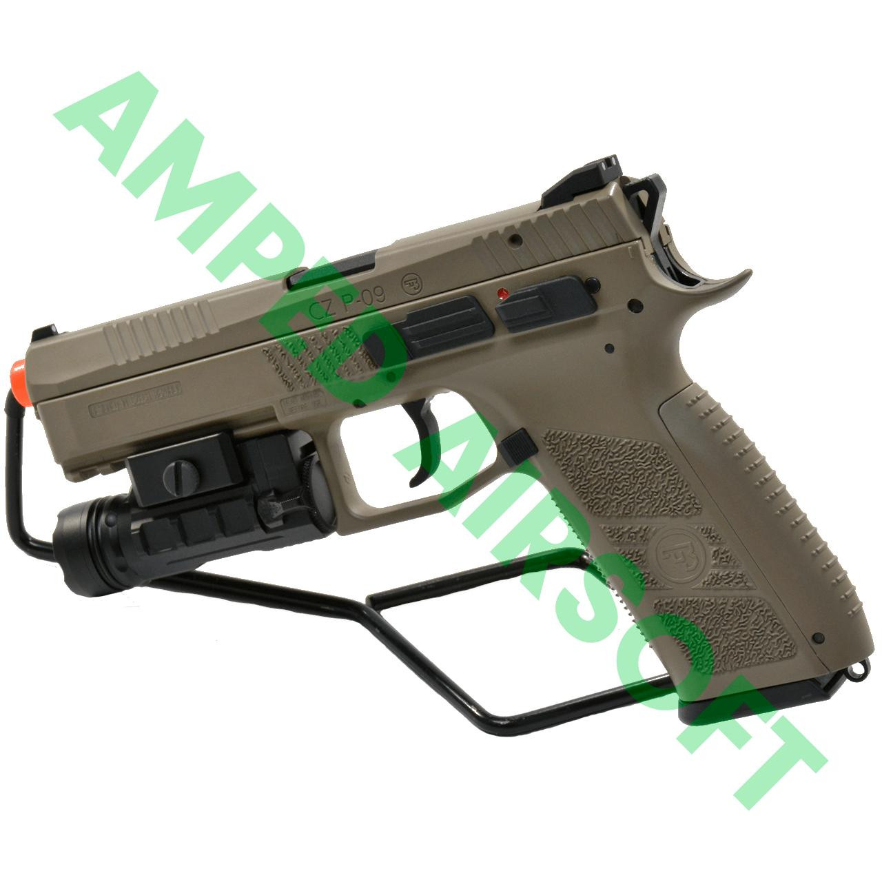 Amped Bundles Amped Bundle | FDE ASG CZ P09 Polymer Light Bundle 