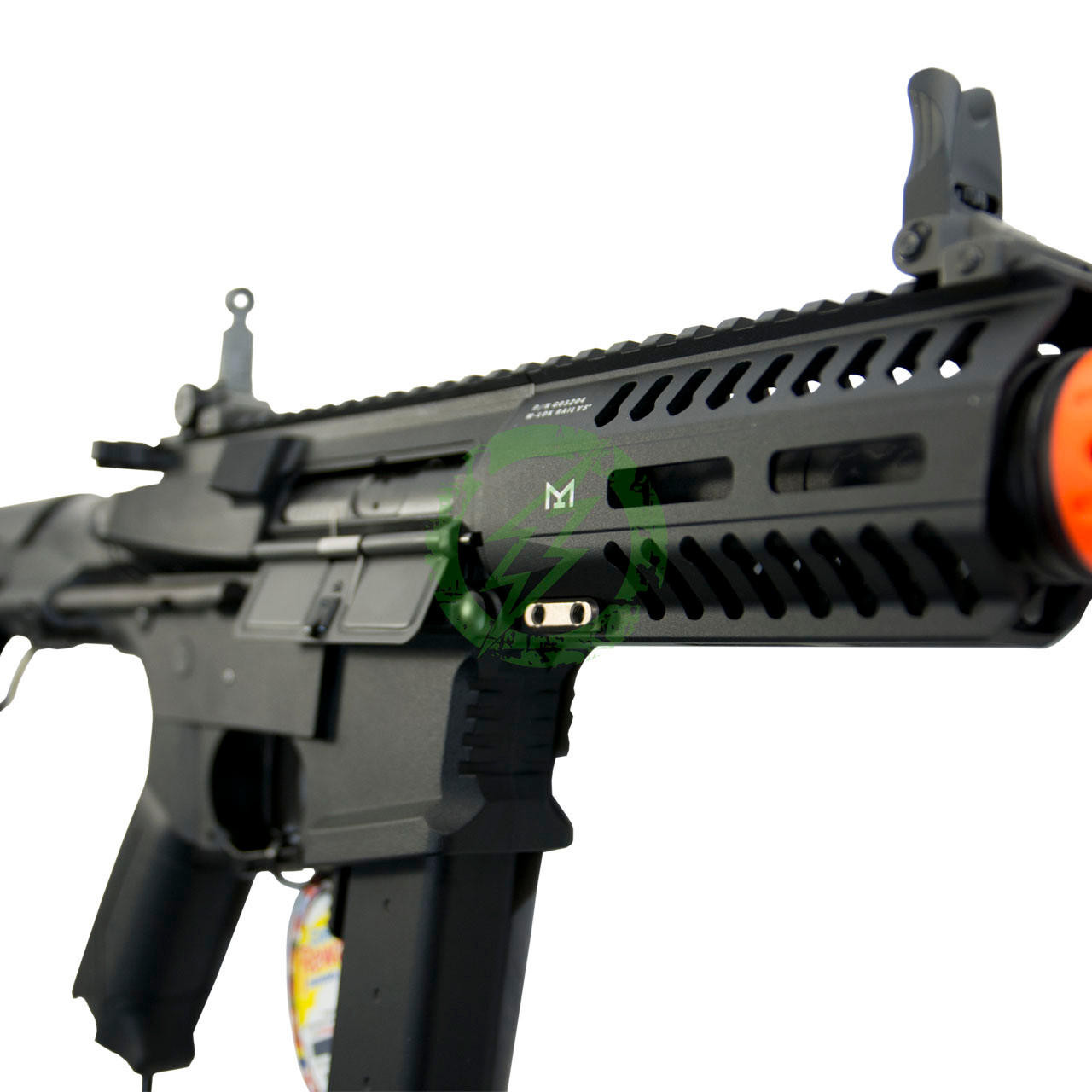 【エアガン】g&g arp-9 カスタム Amped Custom HPA Build G&G ARP 9 CQB Airsoft Rifle | Black