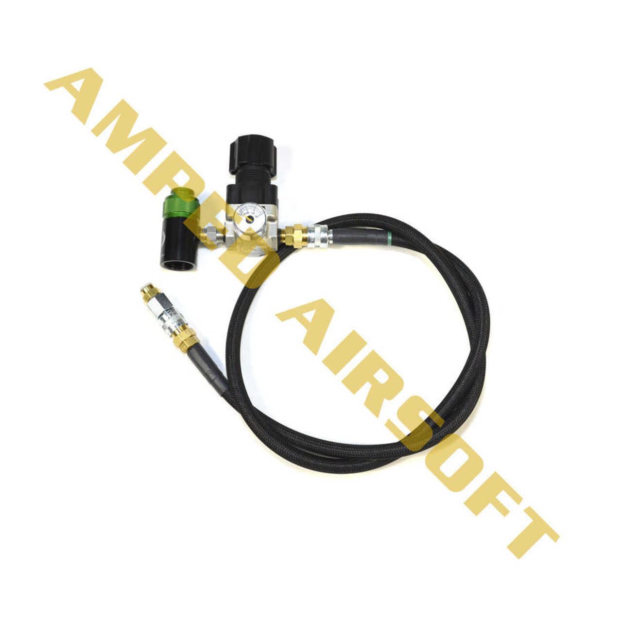 Amped Builds Amped Custom HPA G&G ARP 9 CQB Airsoft Rifle | Black