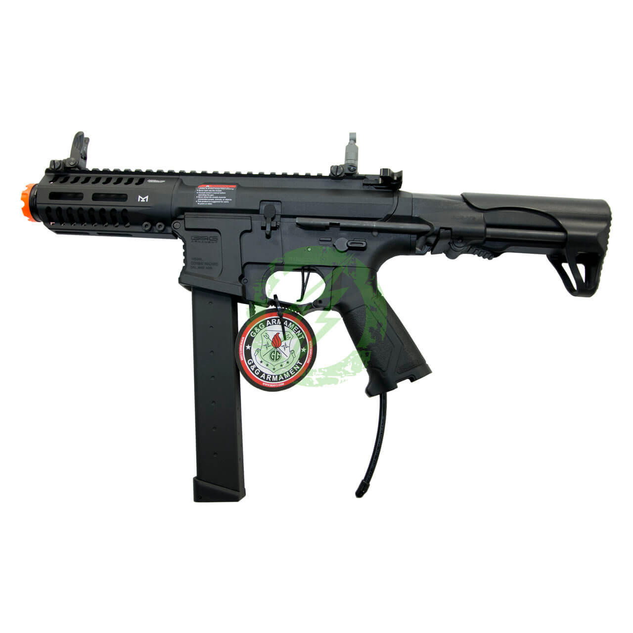 Amped Builds Amped Custom HPA G&G ARP 9 CQB Airsoft Rifle | Black
