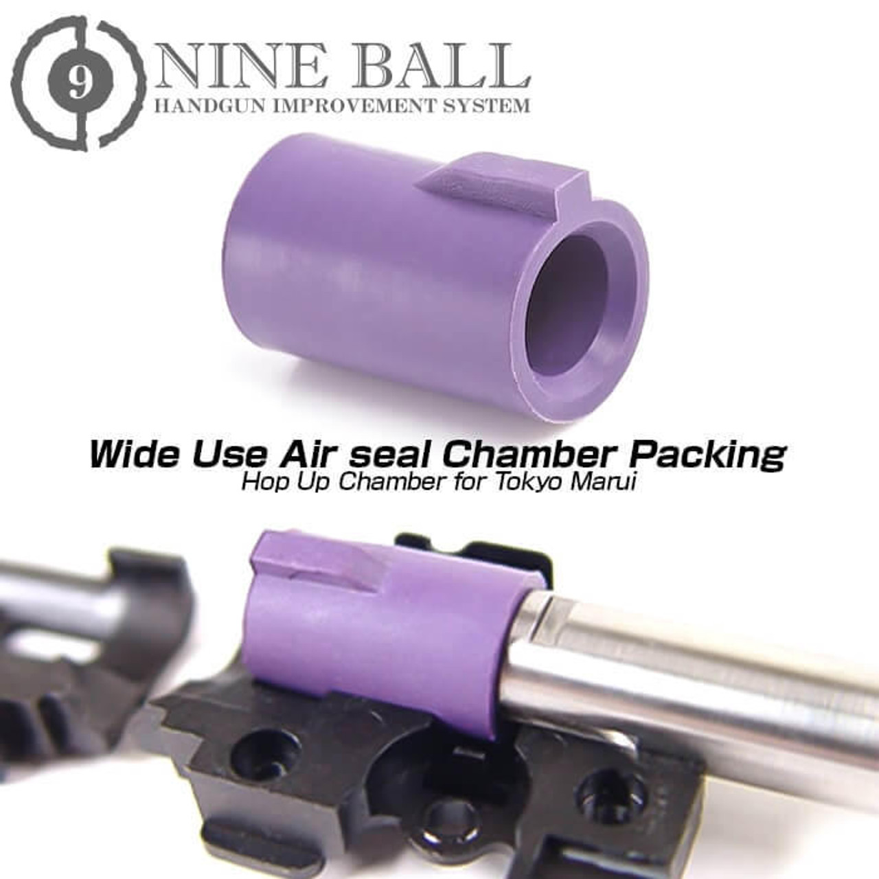  Nine Ball Wide Use Air Seal Hop Up Bucking TM VSR-10 / TM GBB 