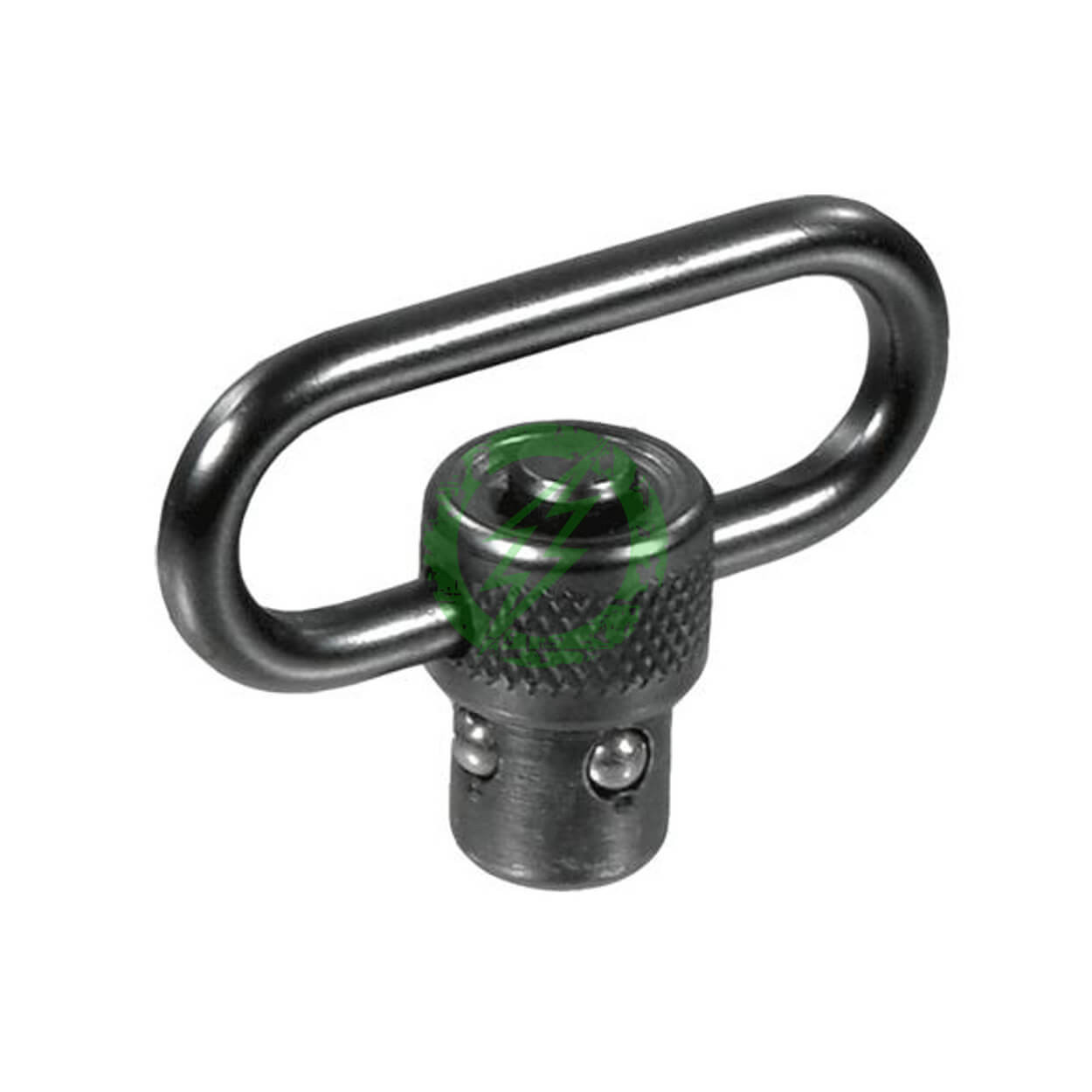 Leapers UTG Push Button QD Swivel 1.25" | Black Sling Swivel