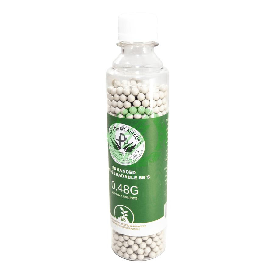 バイオBBs High Power Airsoft 0.48g MAX White Bio BBs | 1500rd