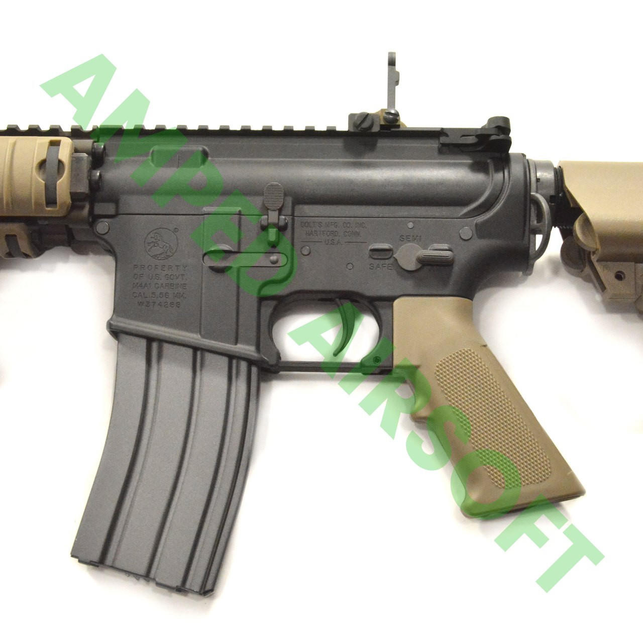 Amped Builds Amped Custom HPA Rifle Tan VFC COLT MK18 MOD1 VR16