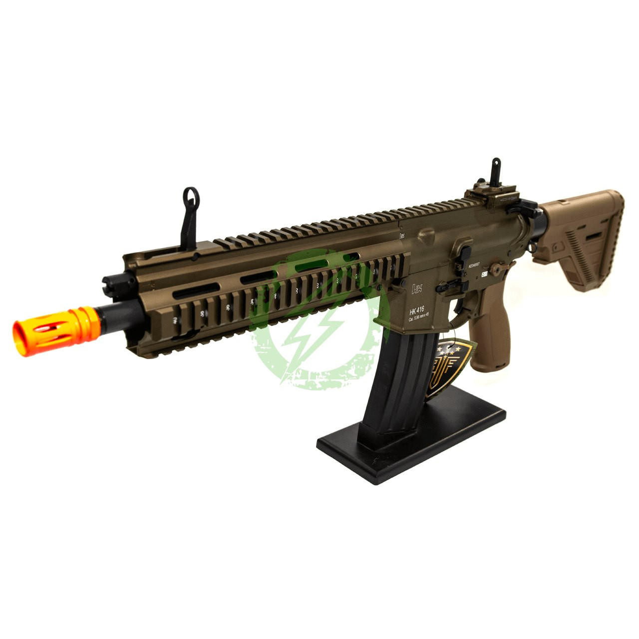Amped Builds Amped Custom HPA Rifle Elite Force H&K 416A5 Tan