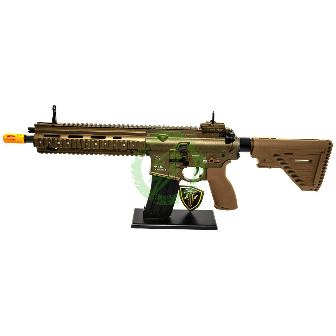 Amped Builds Amped Custom HPA Rifle Elite Force H&K 416A5 Tan