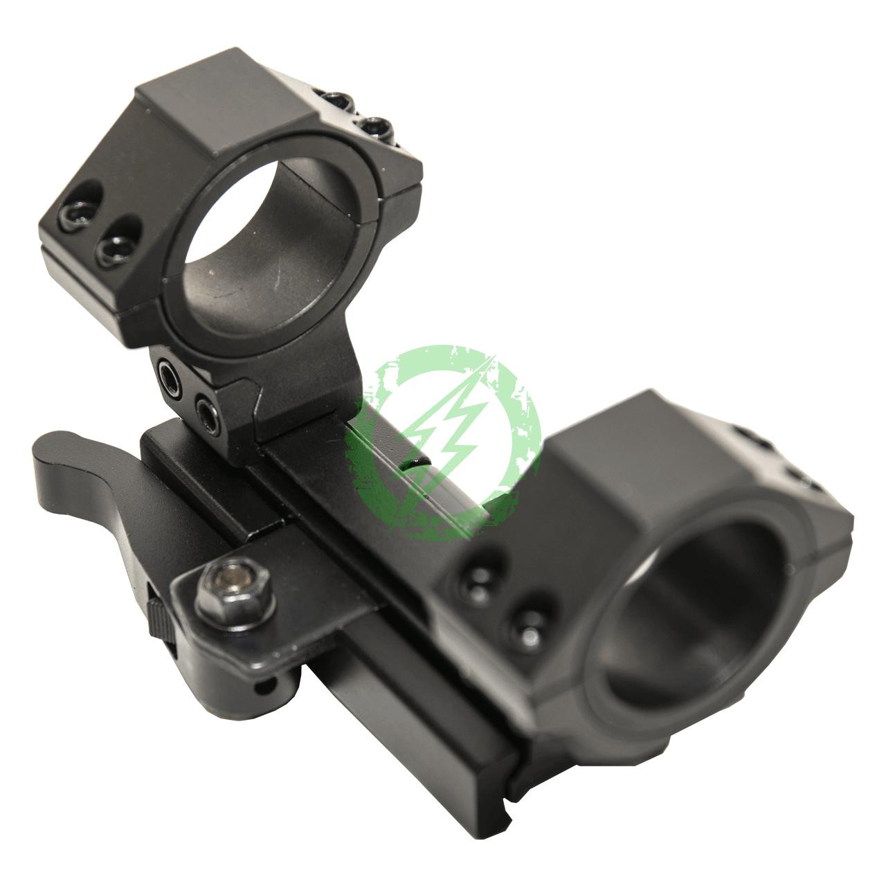 NC Star NCStar | AR15 Adjustable Scope Mount QR | Black 