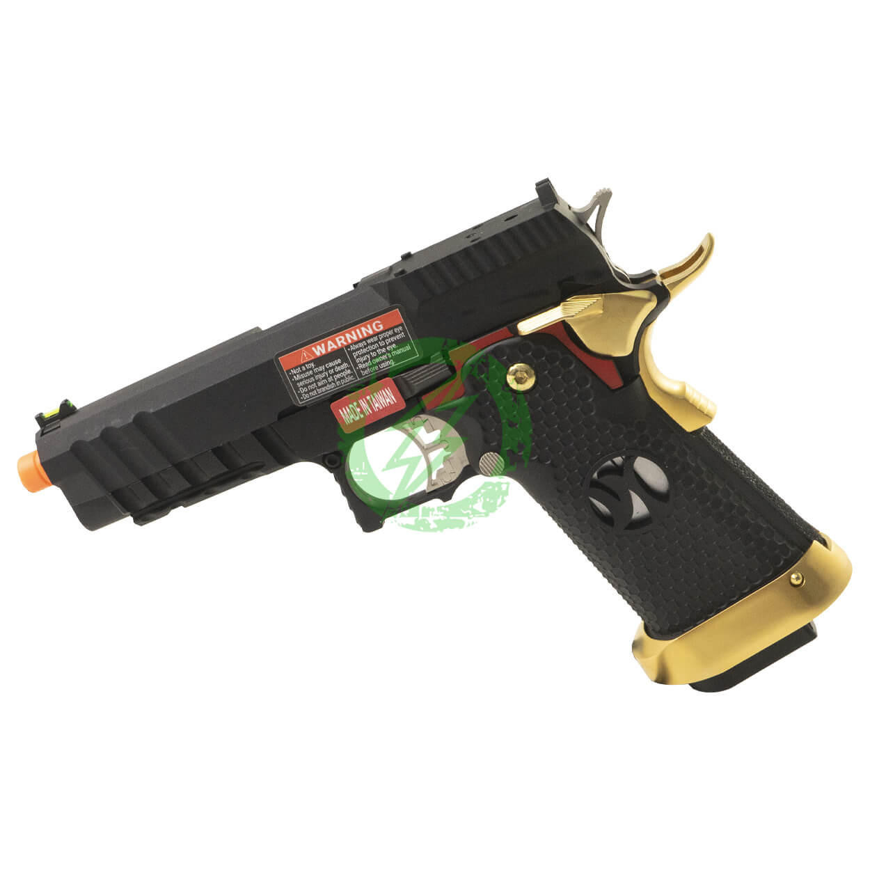 AW Custom Black/Red Match King Compact Competitor HI-CAPA