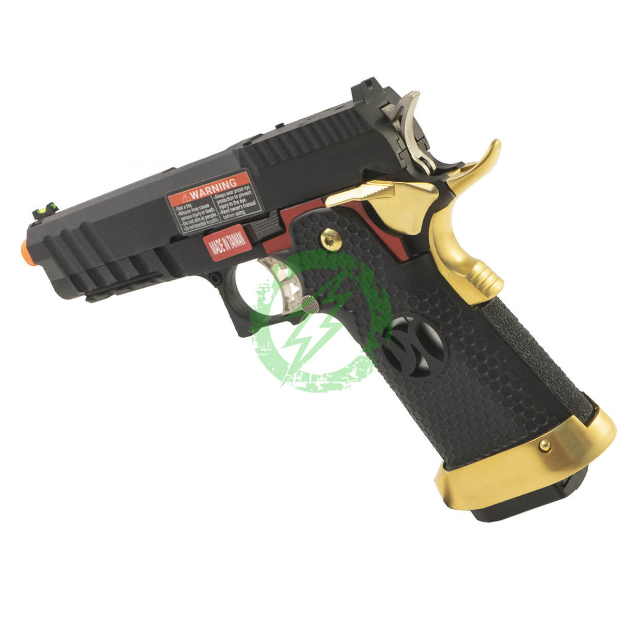 AW Custom Black/Red Match King Compact Competitor HI-CAPA