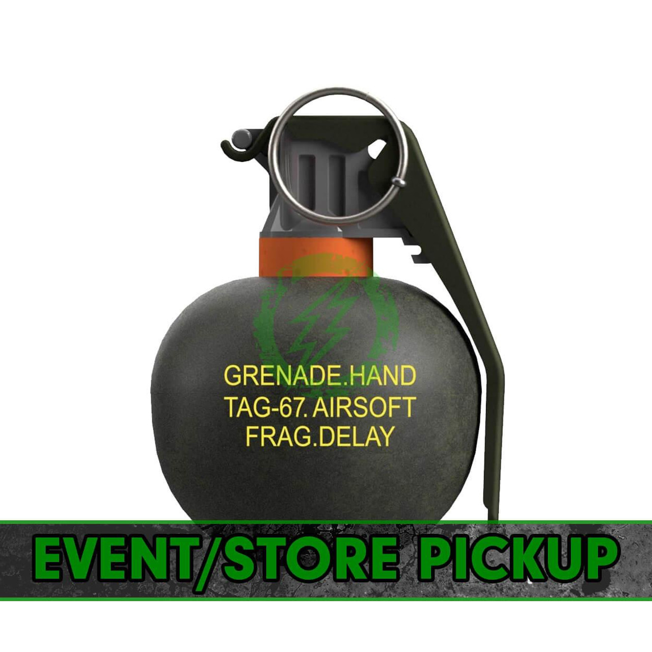  TAGinn | TAG-67 Airsoft Grenades | Single | Event / Store Pickup 