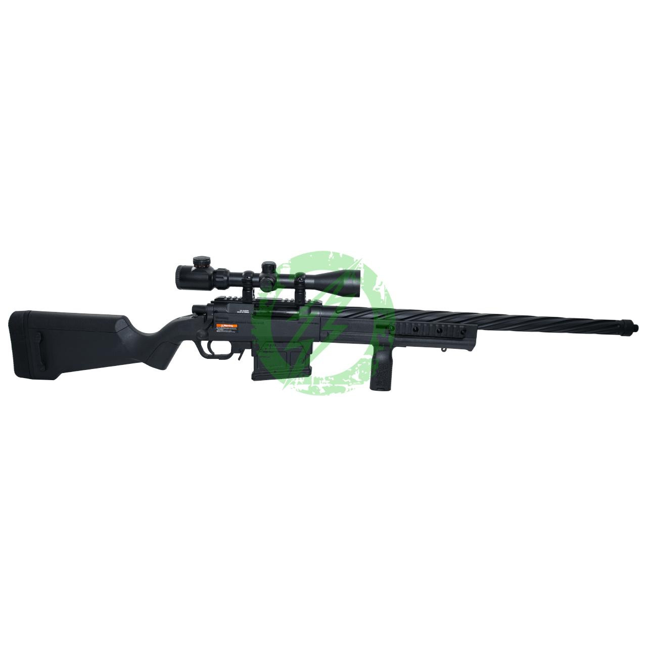 Elite Force Amoeba AS-01 MLOK Fluted Striker Sniper Rifle | Black