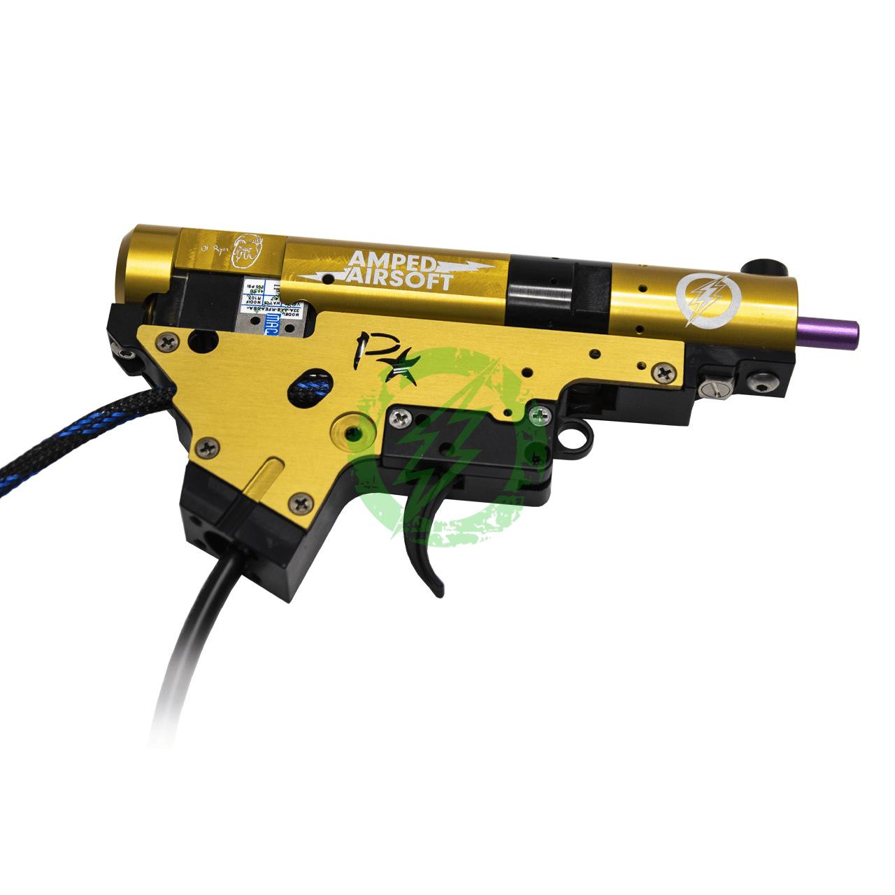 PolarStar Airsoft PolarStar x Amped GOLD Edition Fusion Engine | Purple LFP/Nozzle 