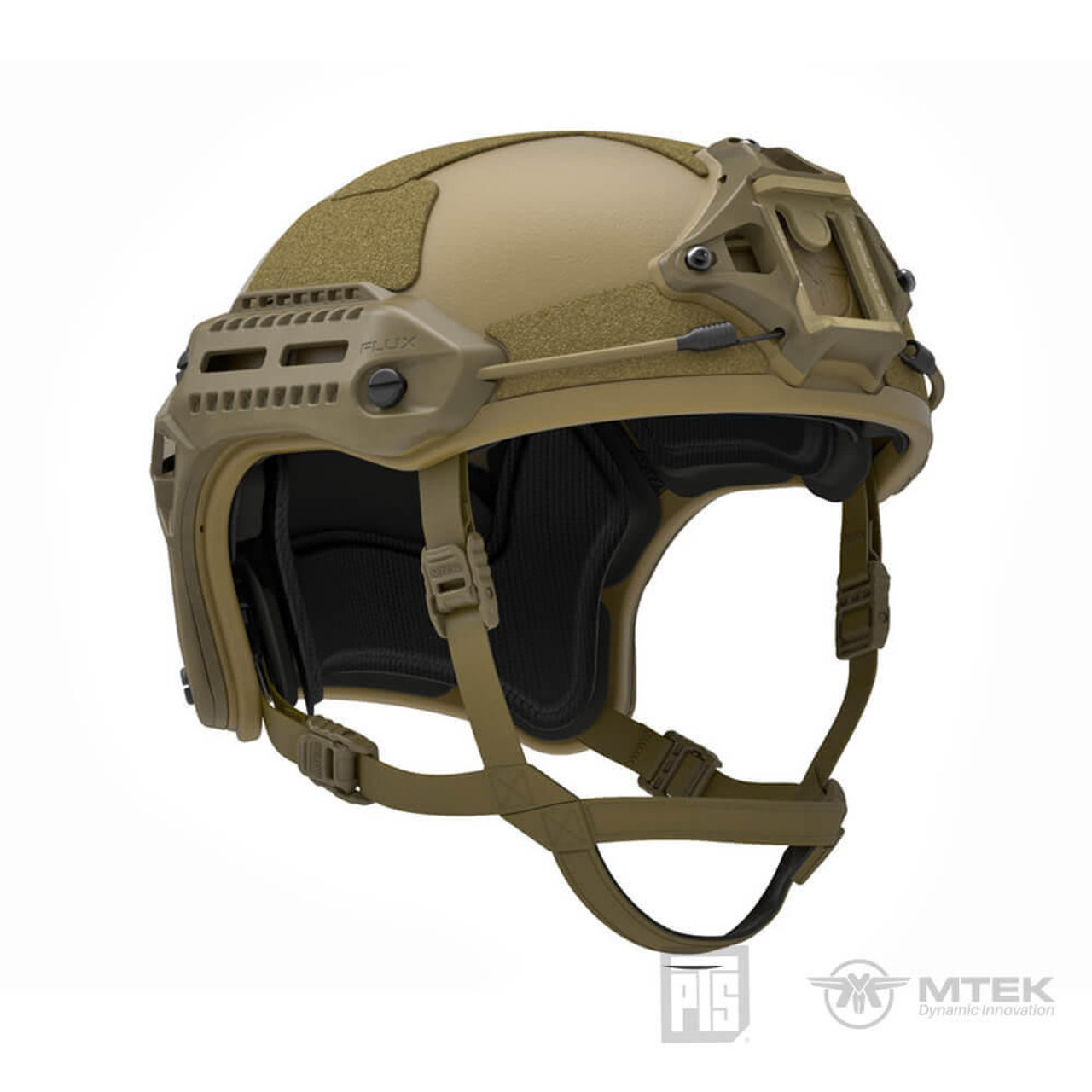 PTS MTEK Flux Helmet | Black, OD Green, & Coyote