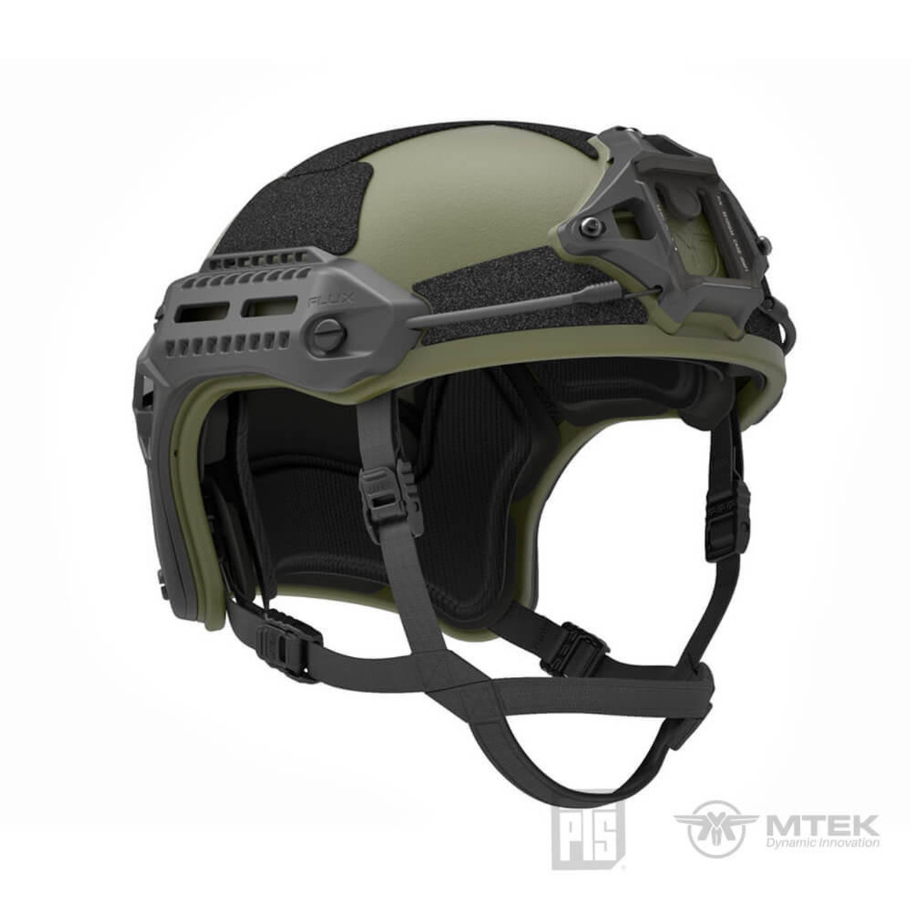 PTS MTEK Flux Helmet | Black, OD Green, & Coyote