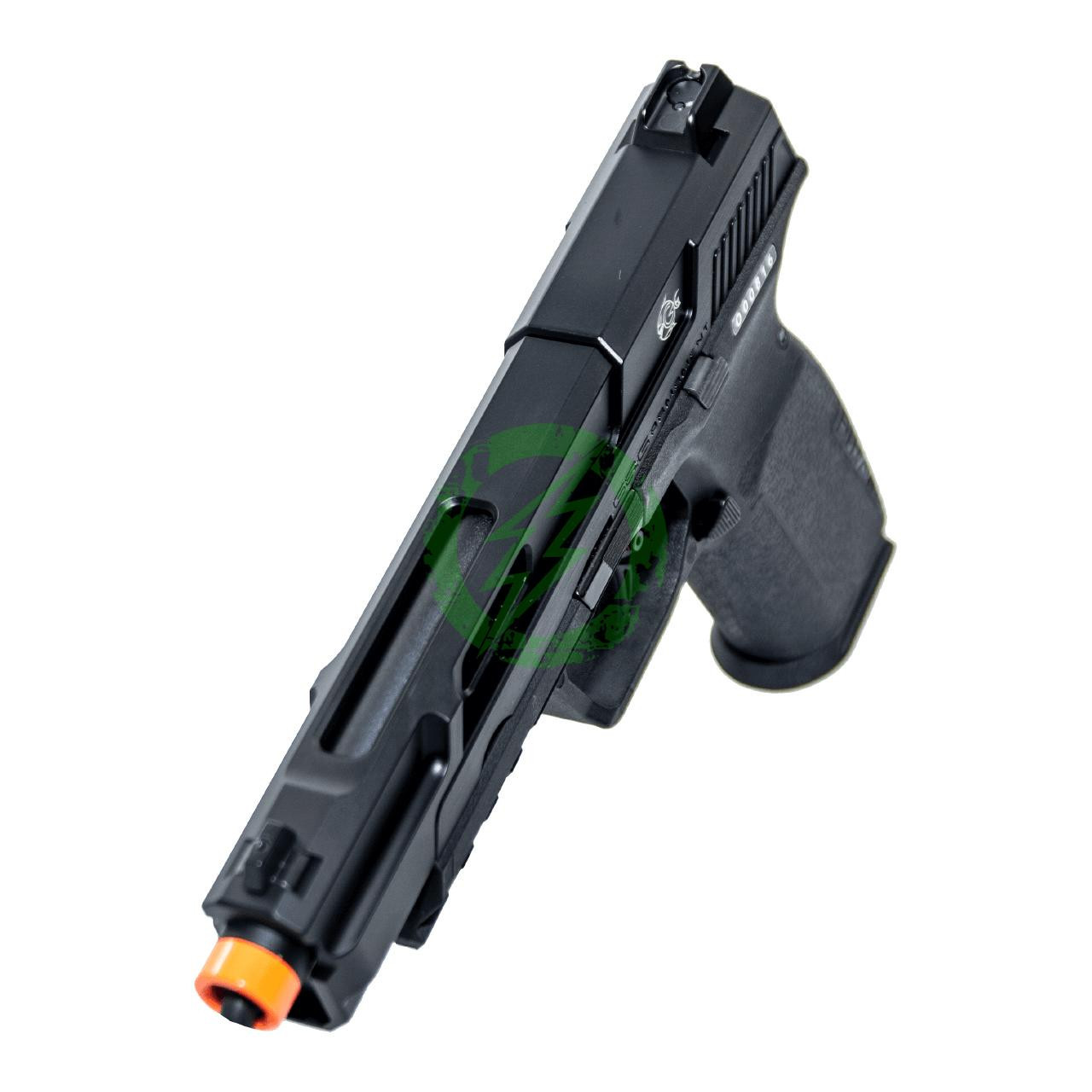  G&G Piranha MK1 GBB Pistol | Black & Silver 