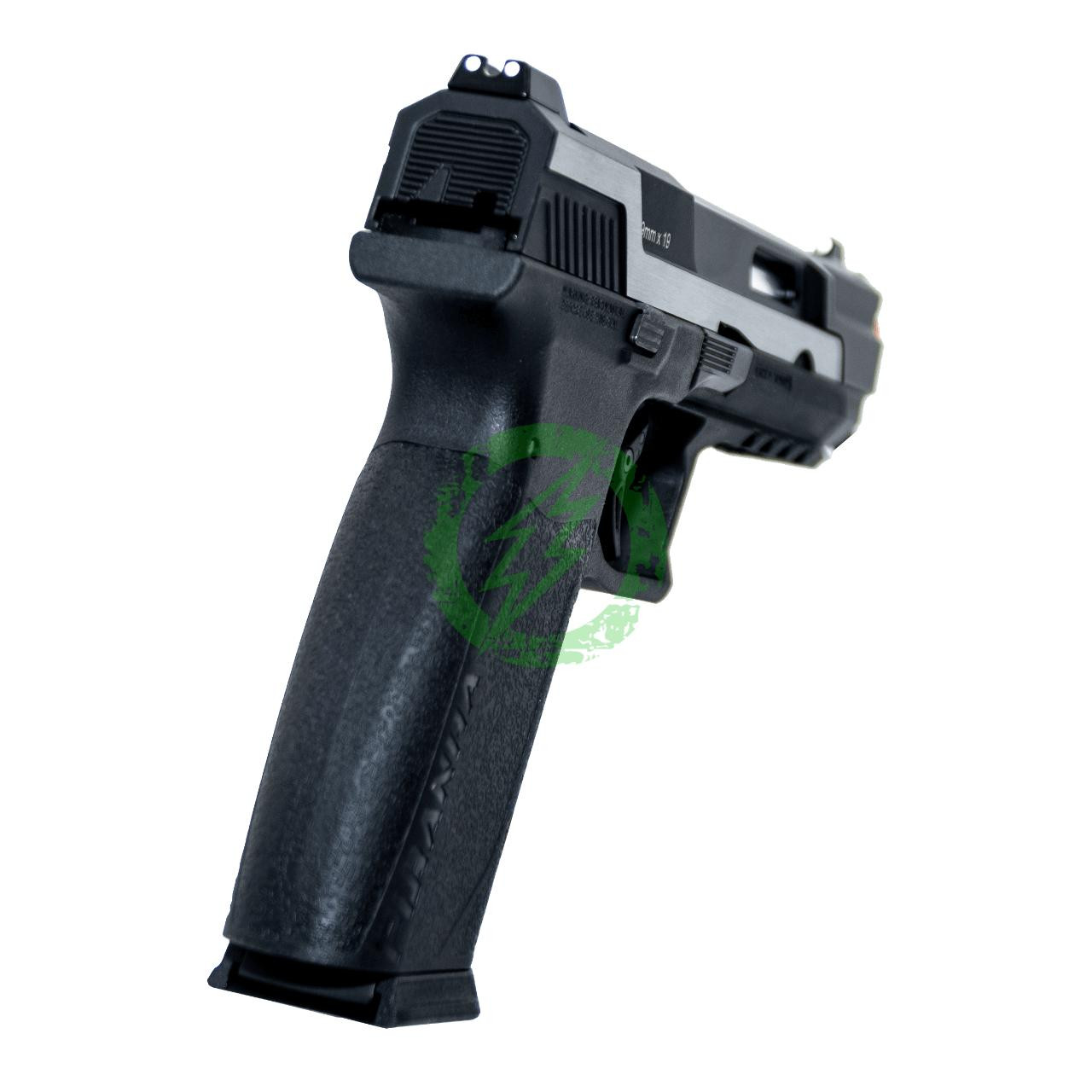 Vendita online G&G Piranha MK1 Pistola Gas blowback black silver