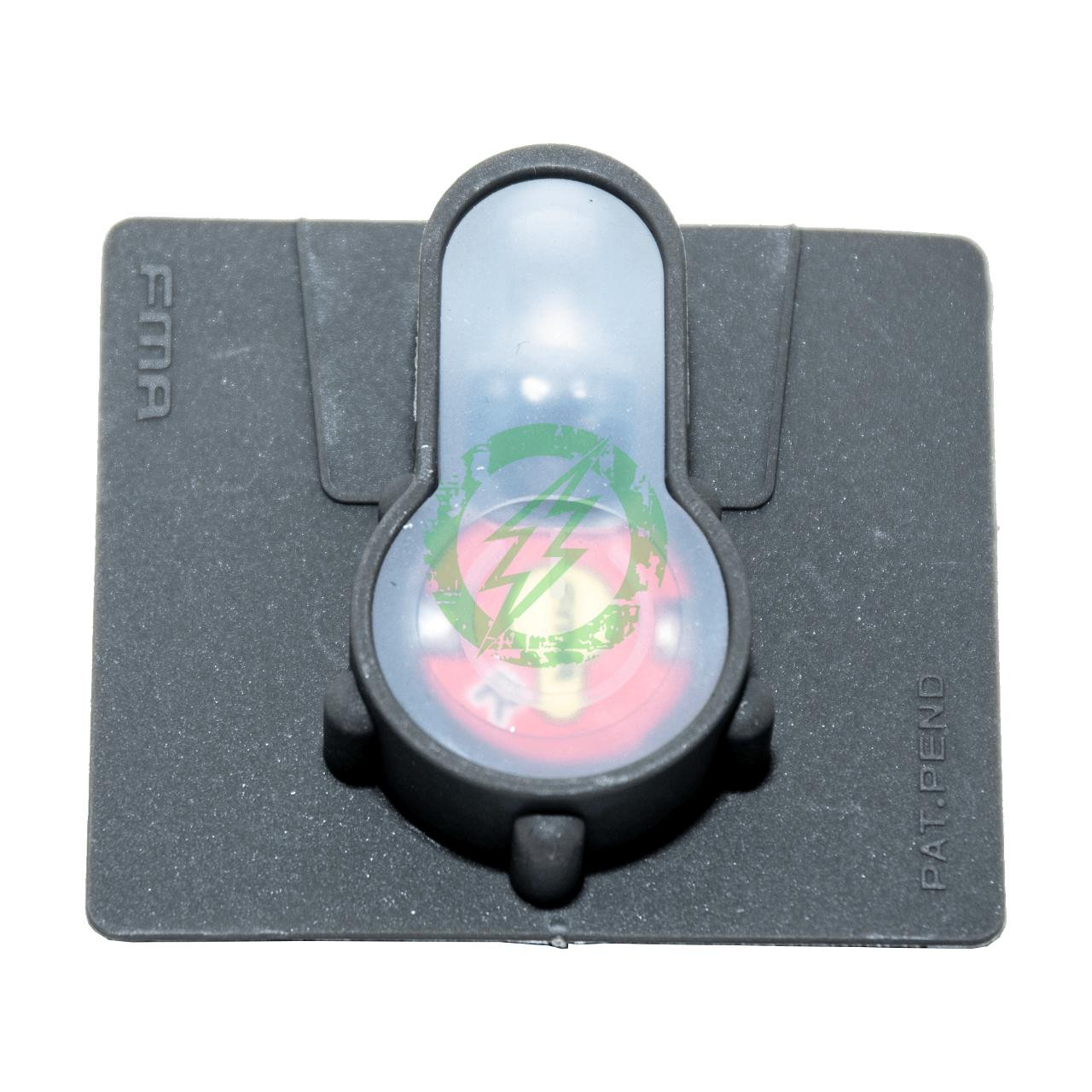  Lancer Tactical SLITE Velcro Hook Base Strobe Light | Red LED 