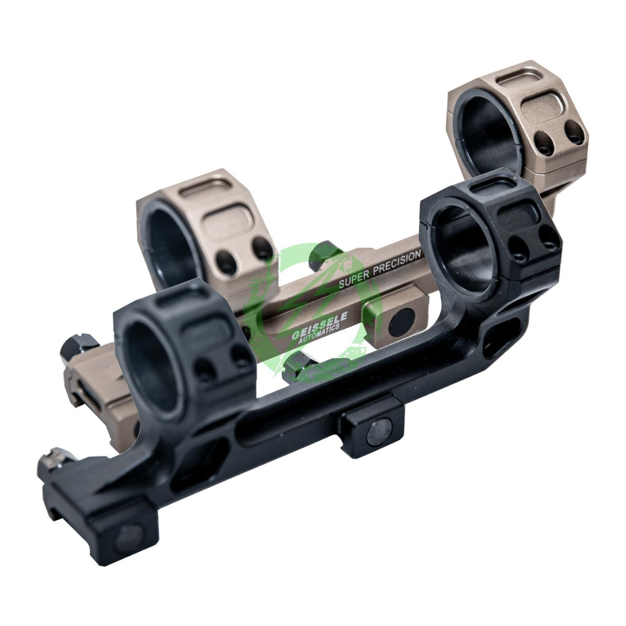  Blackcat Airsoft 25/30mm QD Extension Dual Scope Mount 