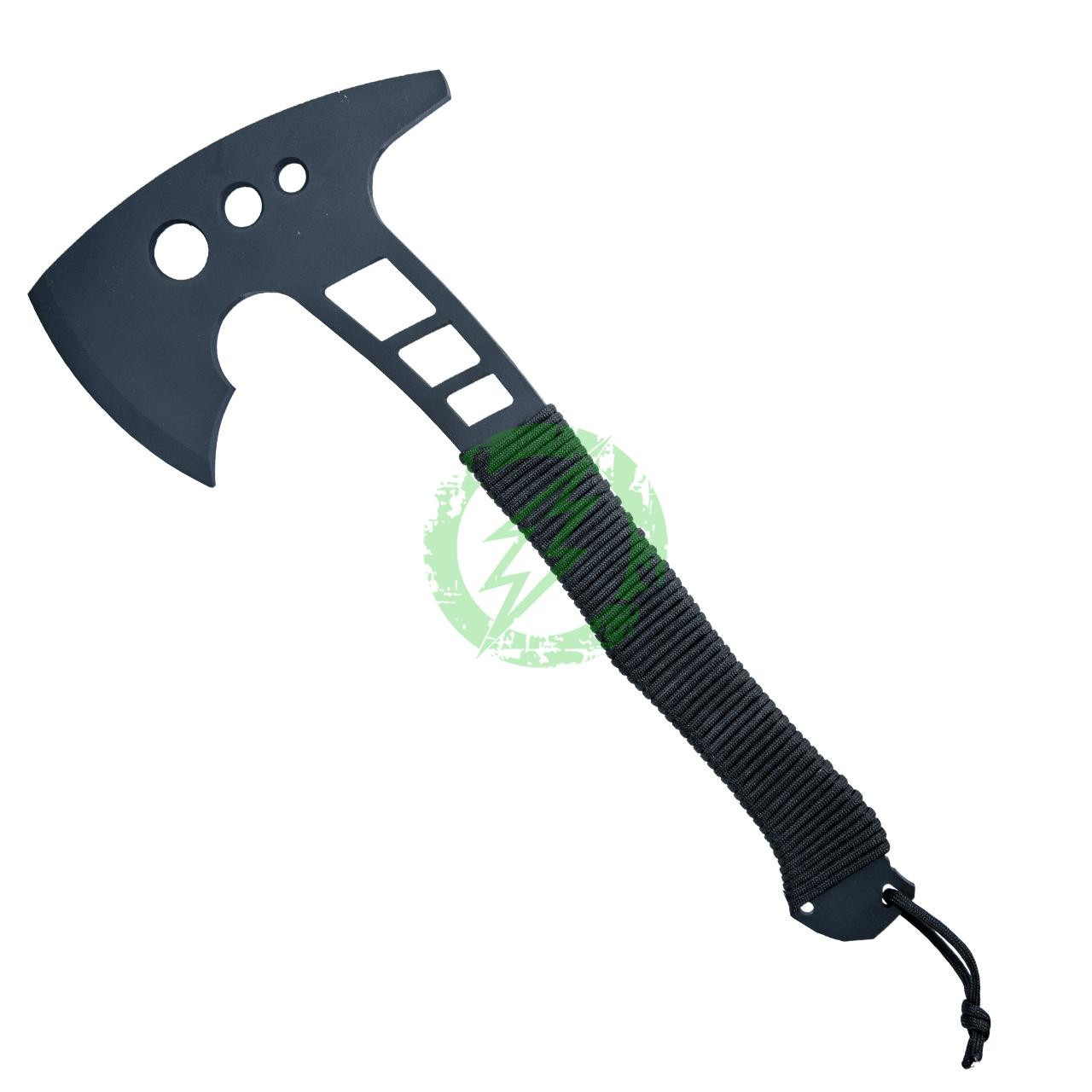  TS Blade Black Hawk EVO Dummy PVC Tomahawk w/ Paracord Grip 