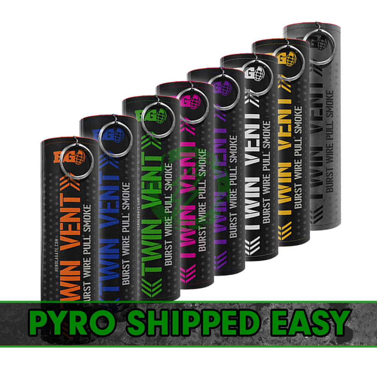 Enola Gaye Pyro Shipped Easy Enola Gaye Burst Smoke Grenade 