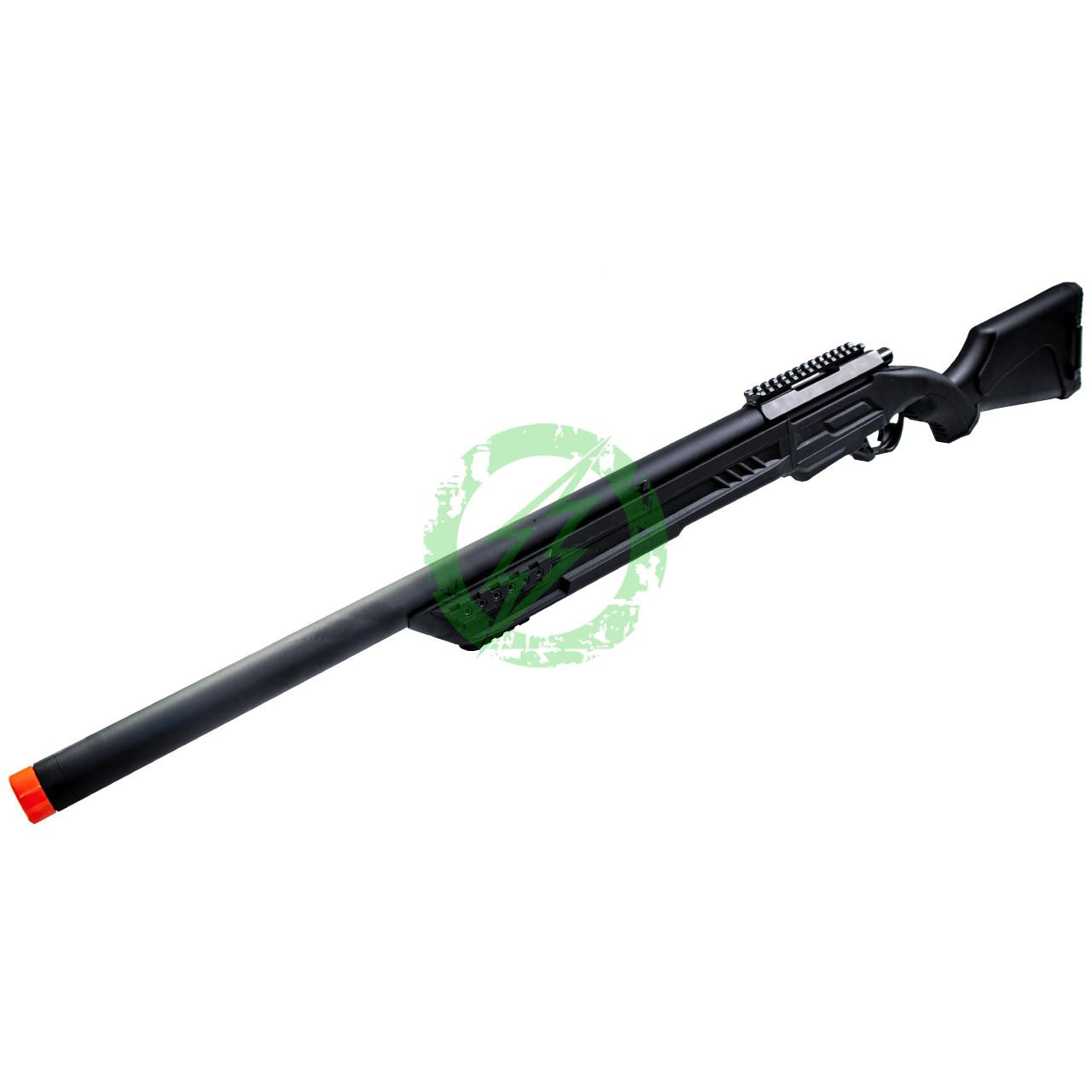 Action Army T11 Sniper Rifle | Black with Rail Mount for Scope