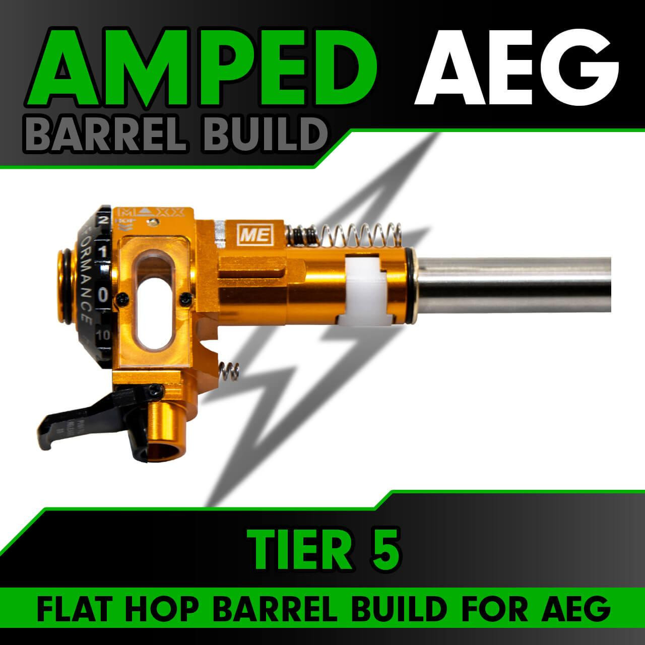 Amped Builds Flat Hop Barrel Build | Tier 5 | Barrel Build for Airsoft AEG 