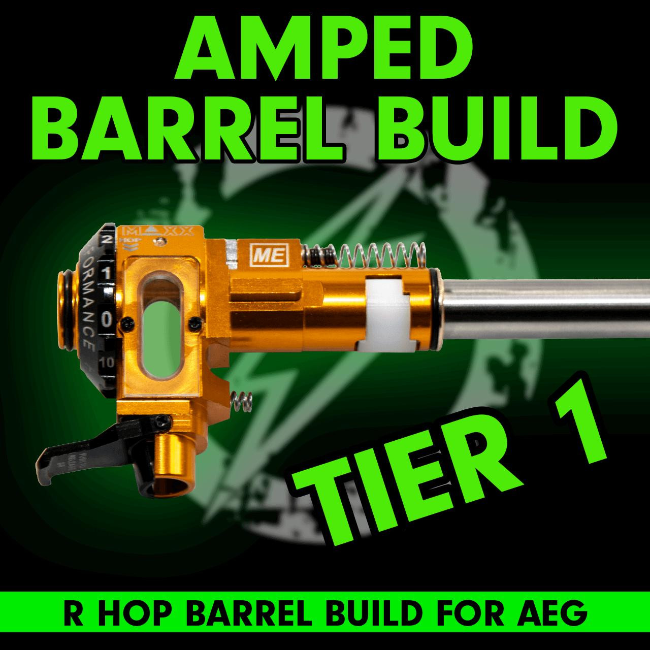 Amped Builds R Hop Barrel Build | Tier 1 | Barrel Build for Airsoft AEG 