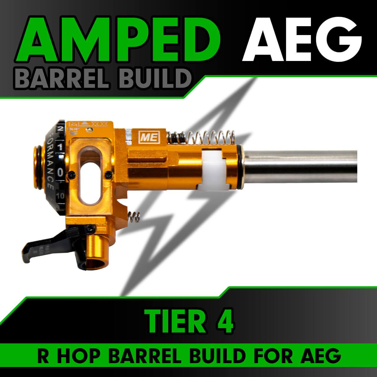 Amped Builds R Hop Barrel Build | Tier 4 | Barrel Build for Airsoft AEG 