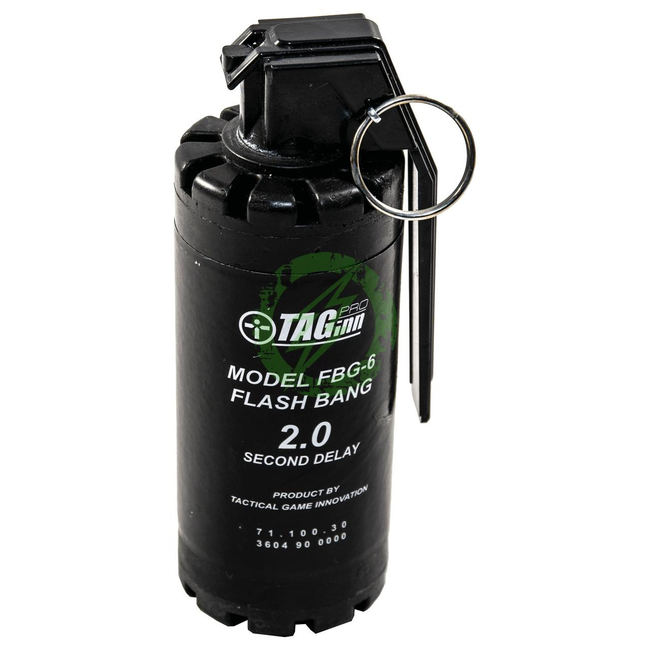 TAGinn Pyro Shipped Easy TAGinn FBG6 (2 SEC) Sound Hand Grenade | Single 