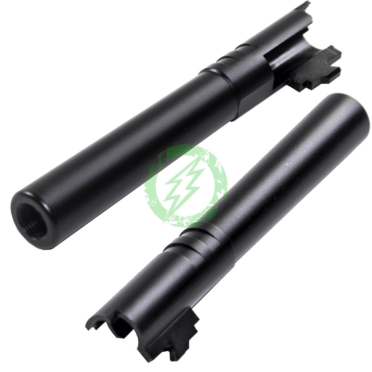 Airsoft Masterpiece Aluminum Threaded Outer Barrel .45 ACP V2 | Hi