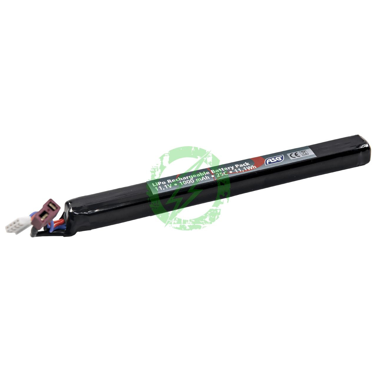 Action Sport Games (ASG) Action Sport Games 11.1V 1000mah 20C Deans Lipo Battery | Stick 