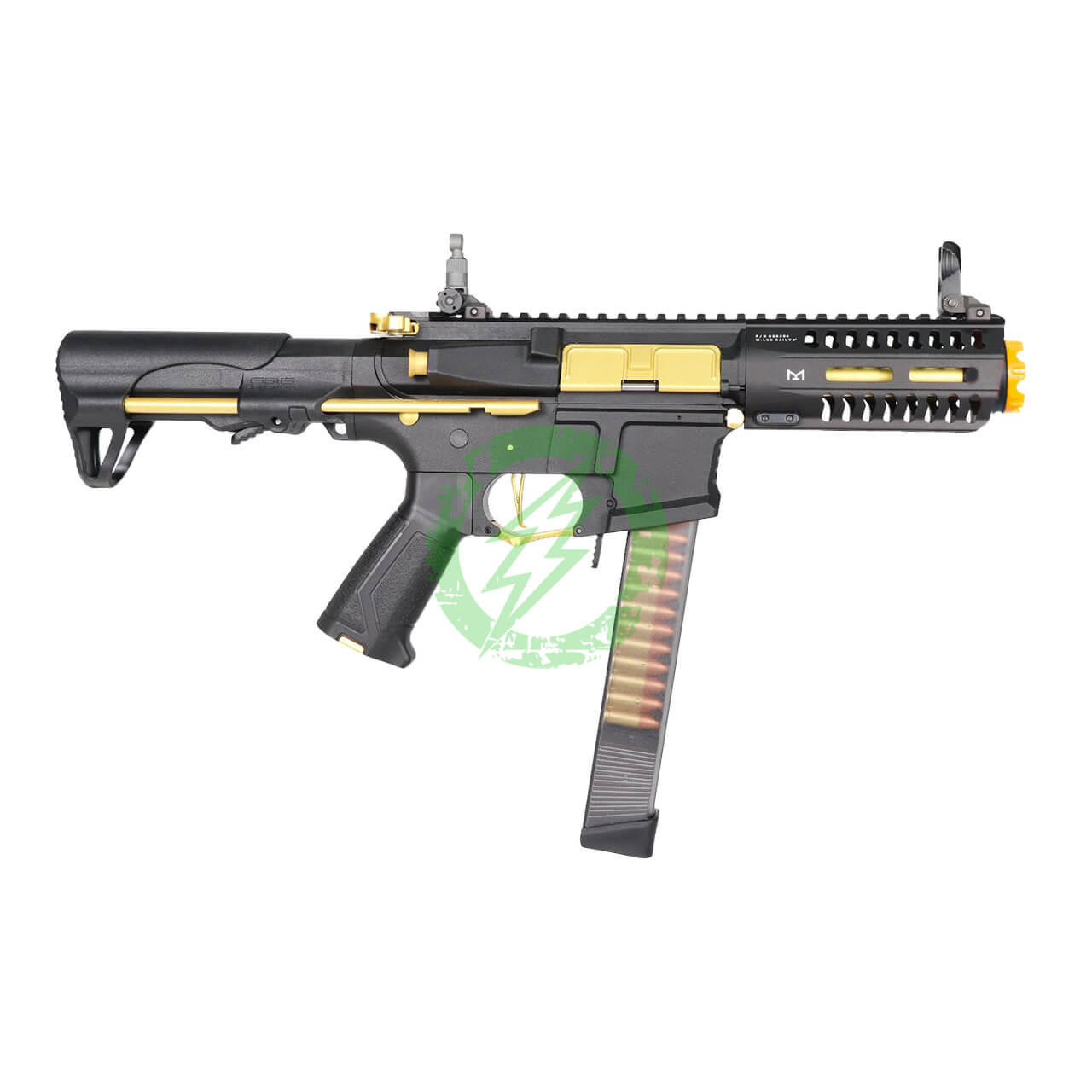 G&G CM16 ARP-9 CQB Carbine Airsoft AEG | Stealth Gold