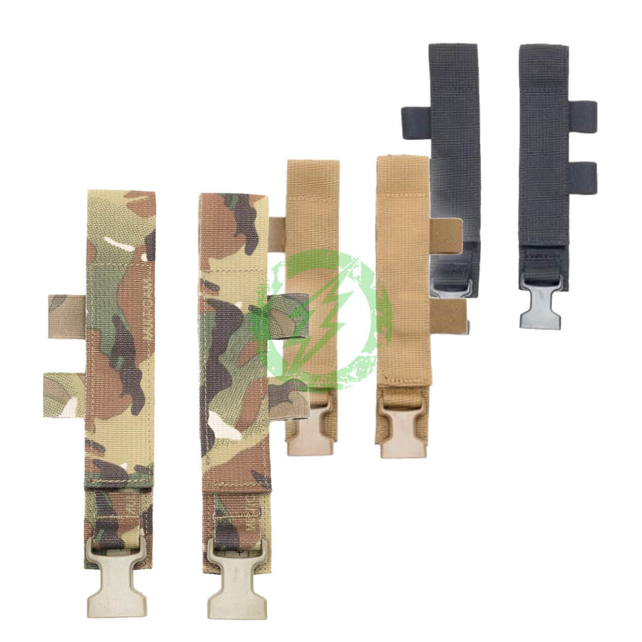  Haley Strategic Flat Pack Piggy Back Straps | 2PK 