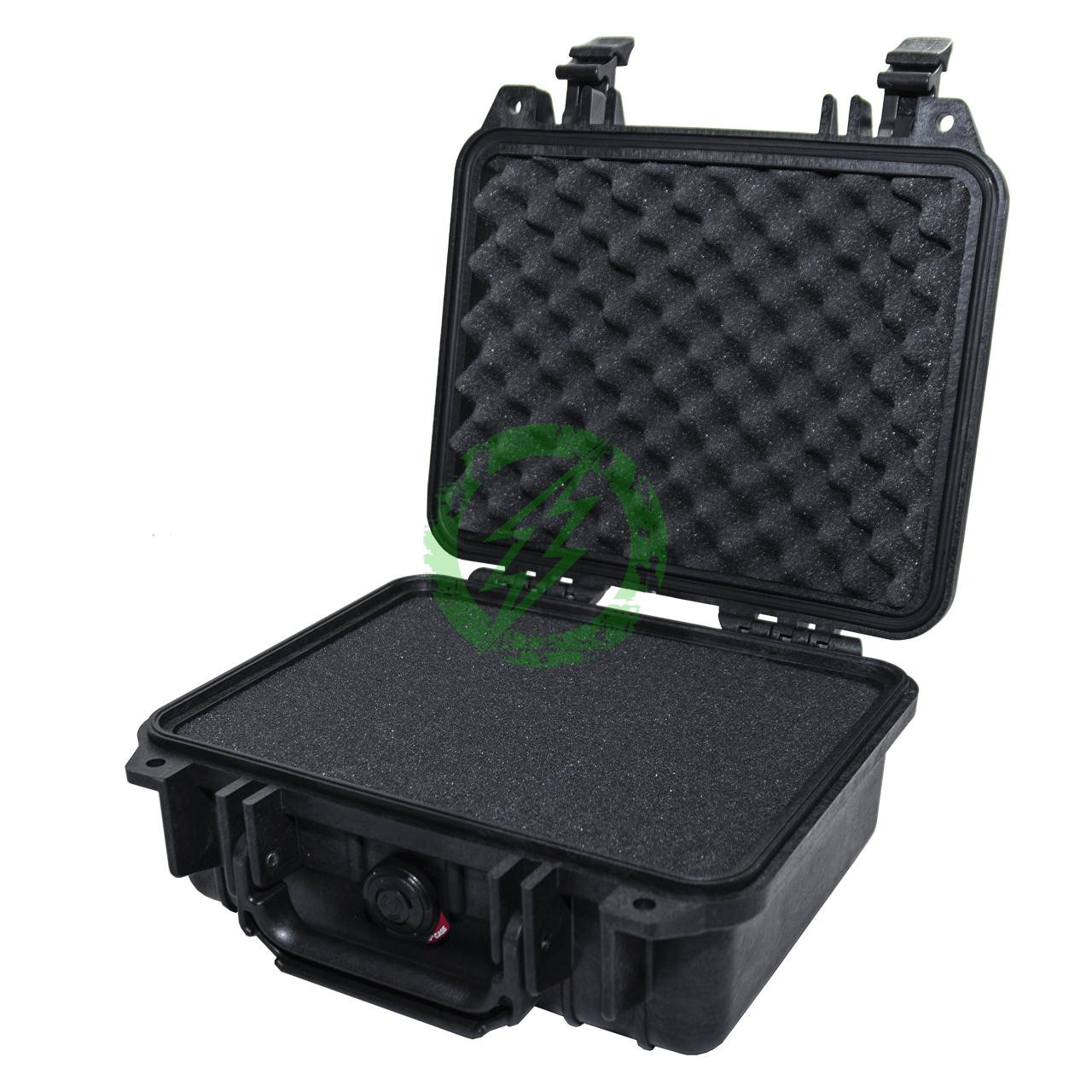Pelican 1200 Case with Foam | Black & Desert Tan