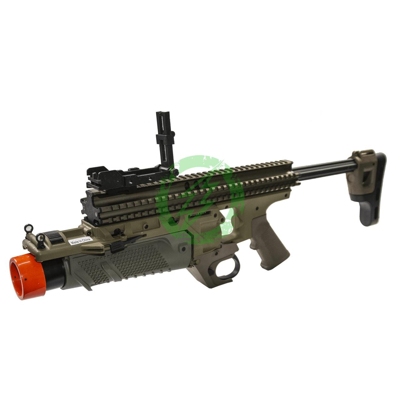 Matrix EGLM Airsoft Grenade Launcher with RIS Kit