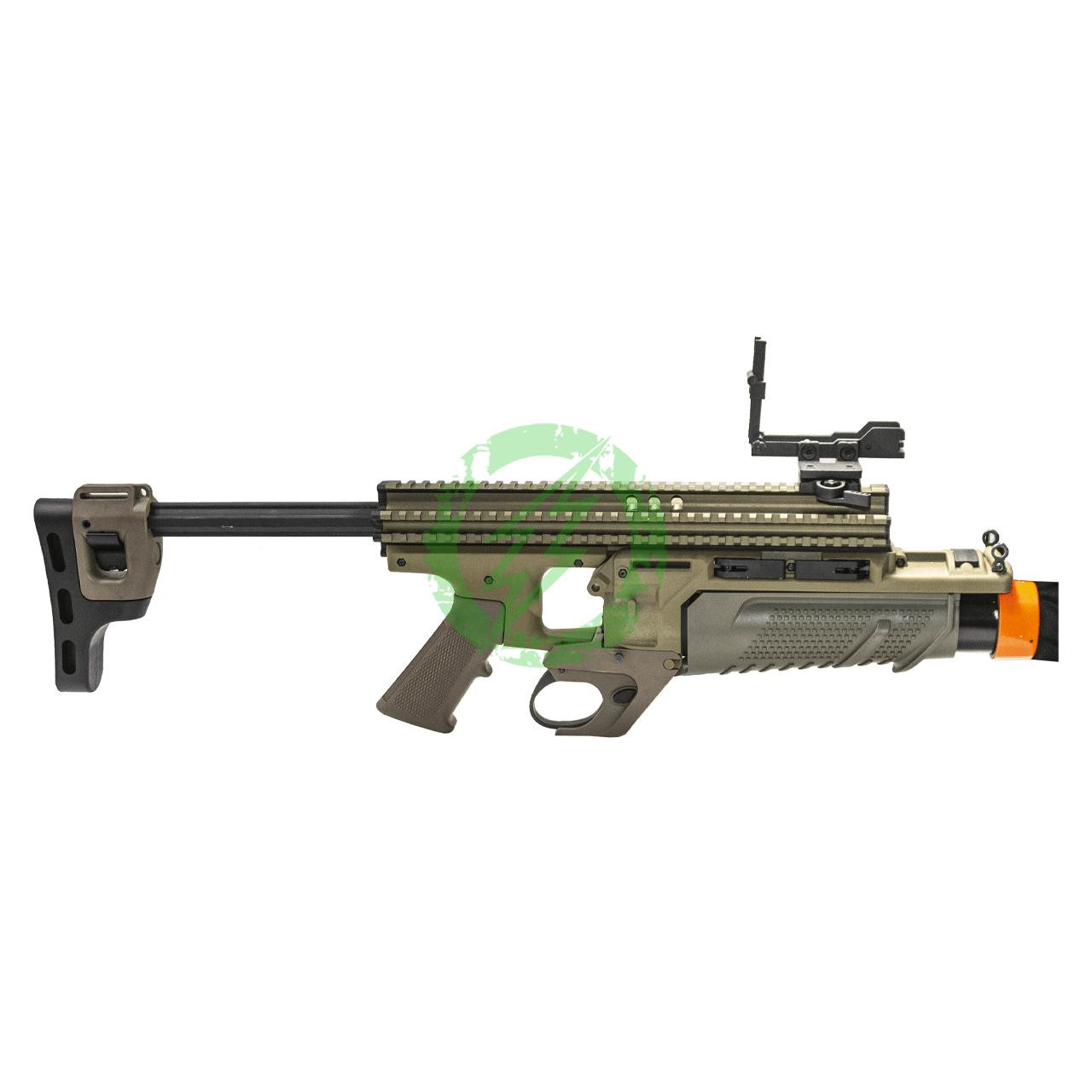 Matrix EGLM Airsoft Grenade Launcher with RIS Kit