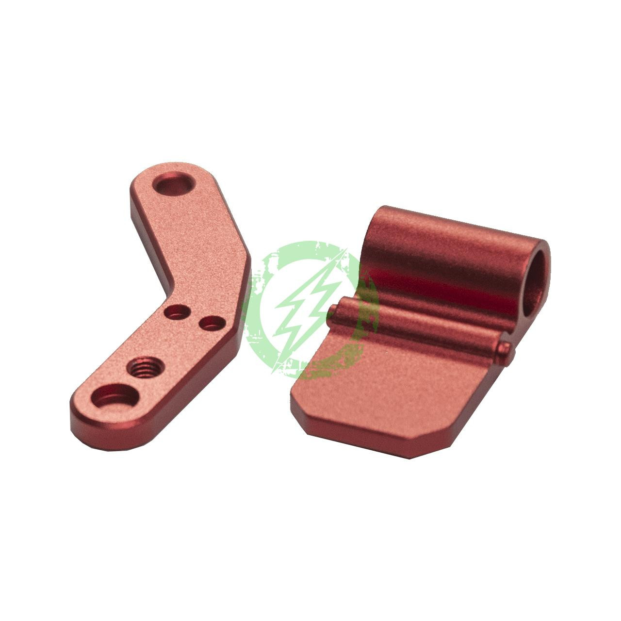  Action Army AAP01 Thumb Rest | Black, Silver & Red 