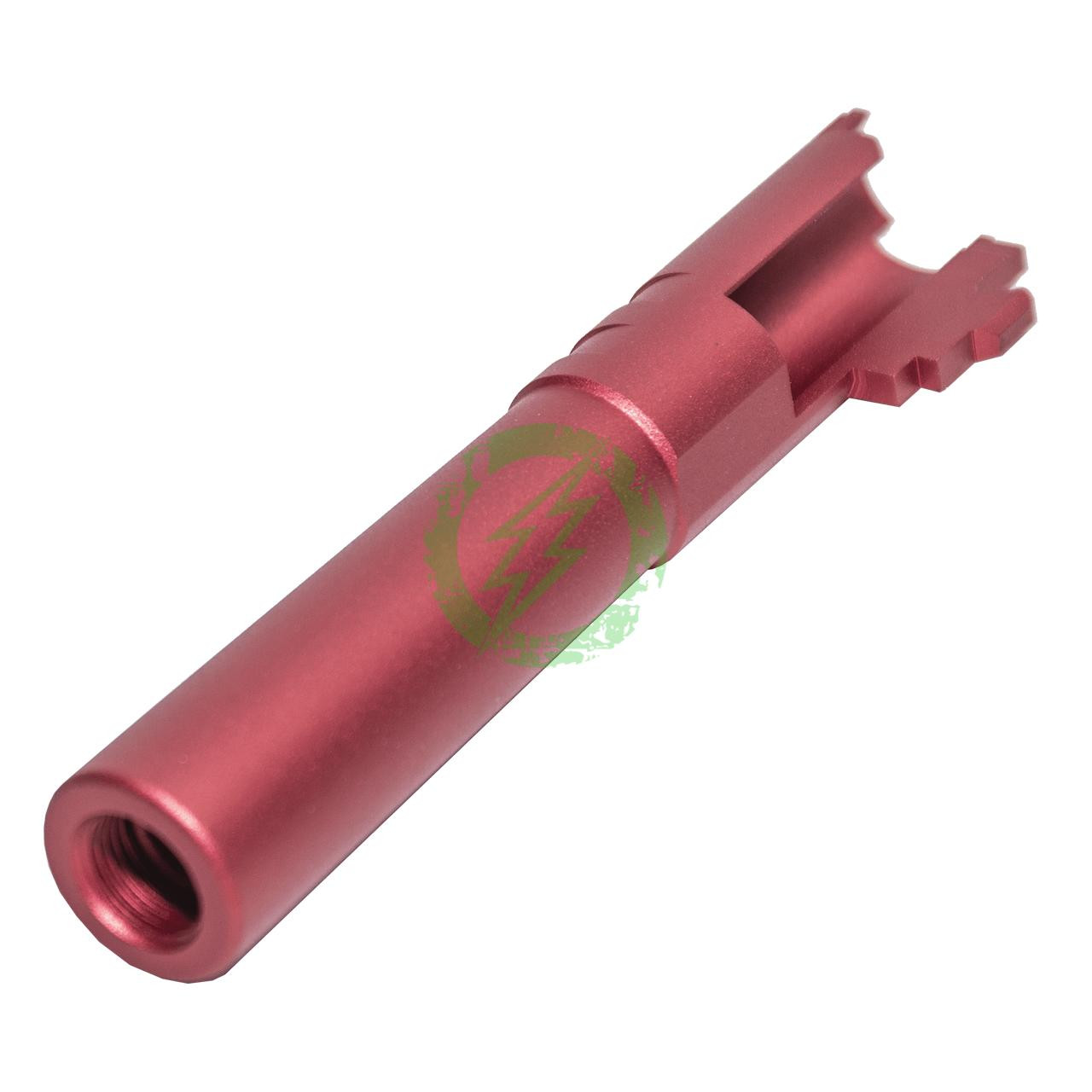 Airsoft Masterpiece Custom Airsoft Masterpiece Threaded Aluminum Outer Barrel .45 ACP for Hi-CAPA 4.3 