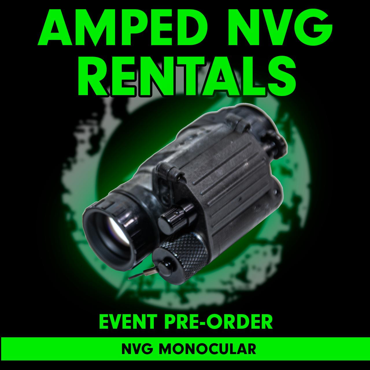 Night Vision Rentals Amped Airsoft NVG Rental for MSATO Task Force JPC-5 II @ Ashland PA | May 3-5 