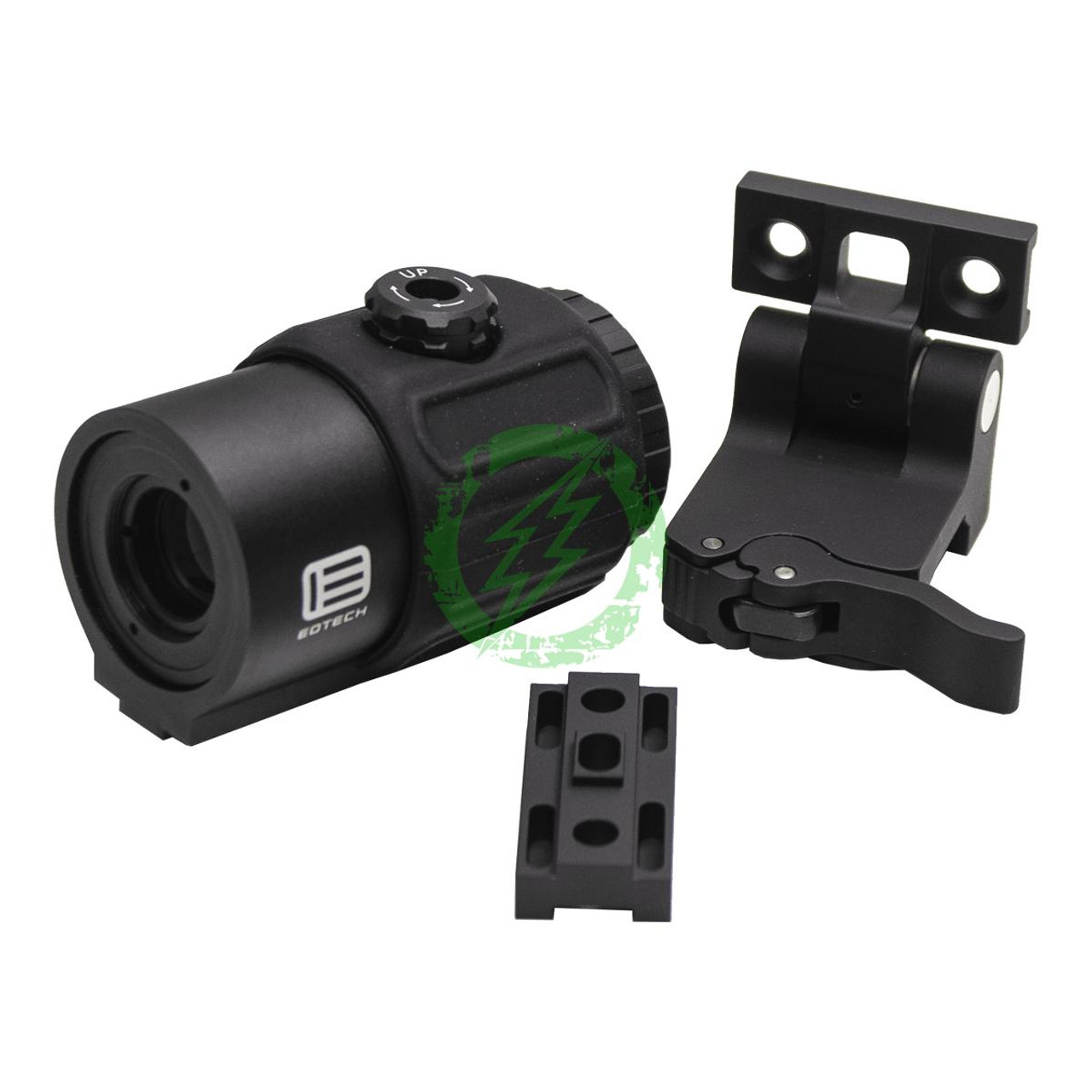  EOTech G43 3X Magnifer with Quick Disconnect Switch to Side Mount | Black 