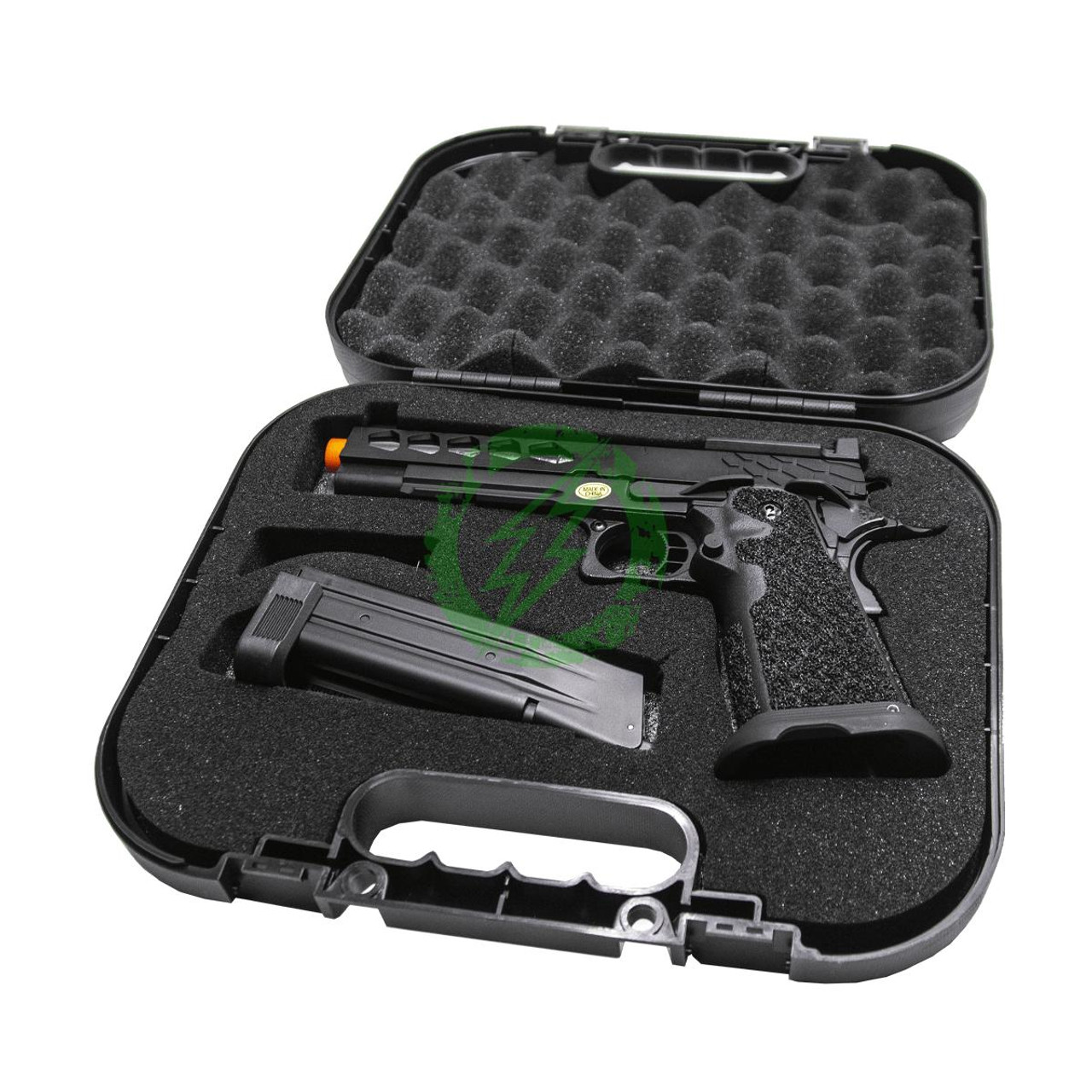  Lancer Tactical Stryk Hi-Capa  5.1 Gas Blowback Airsoft Pistol 