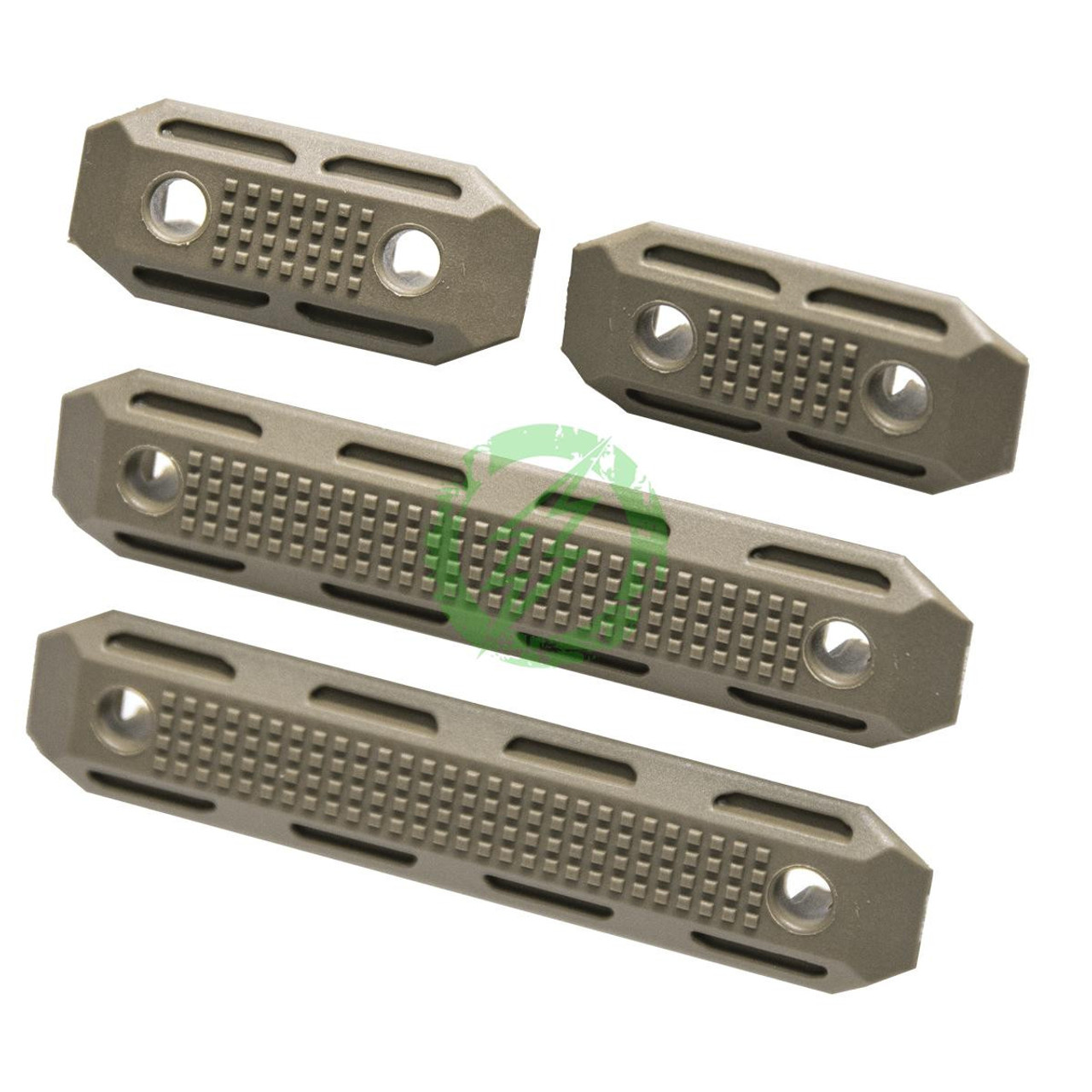 PTS EP M-LOK Rail Cover Set | Black & FDE 