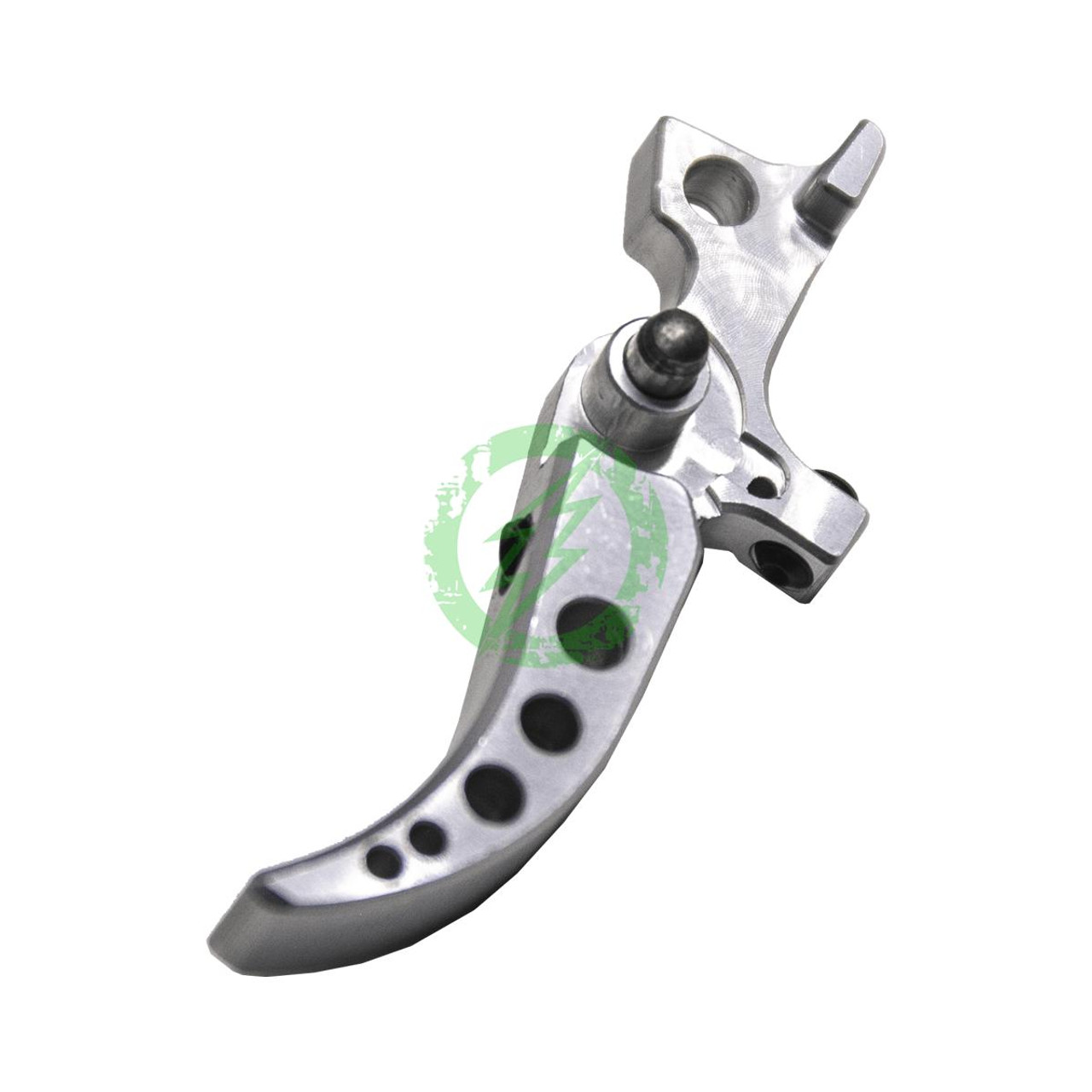 Speed Airsoft Silver M4 AEG Externally Tunable Trigger | SE2 Special Edition | Curve