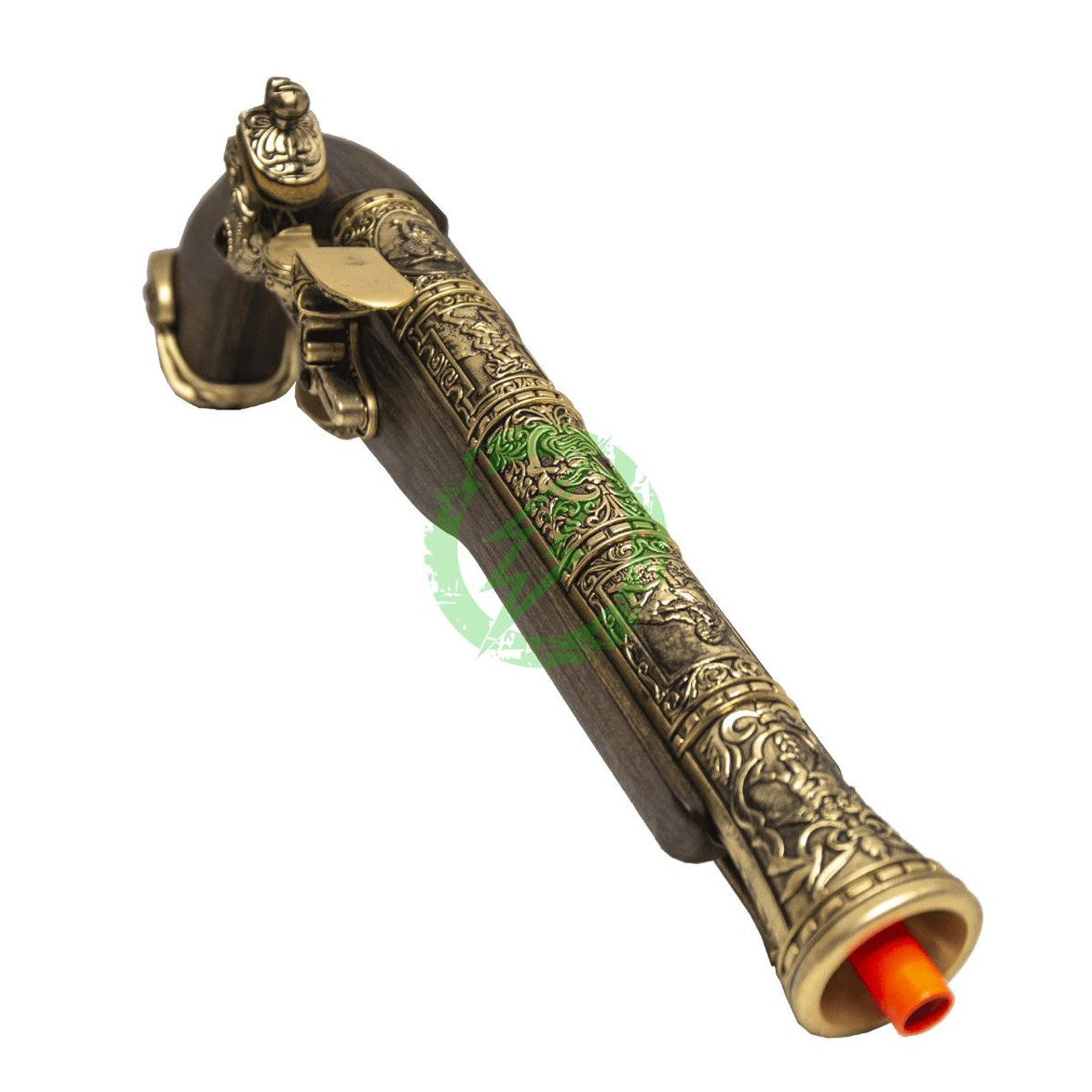  HFC 18th Century Flintlock Pirate High Power Airsoft Pistol | Green Gas 