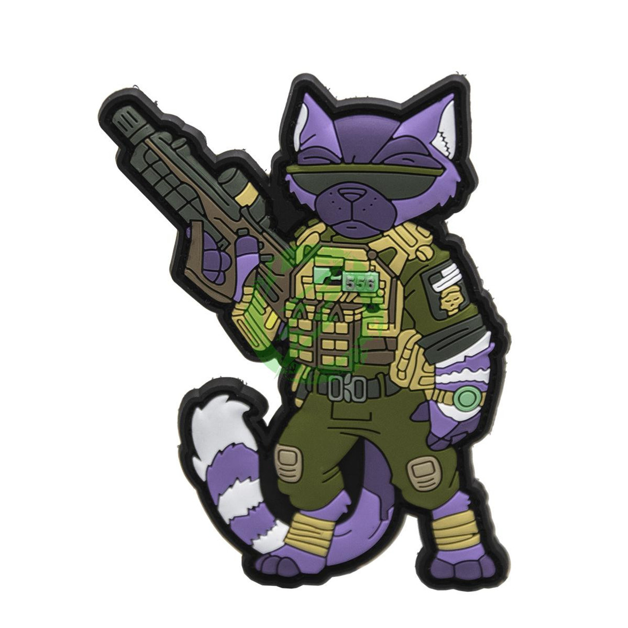  Tac Cat Airsoft Felix Coalition Patch 2.0 | Tavor Rifle 