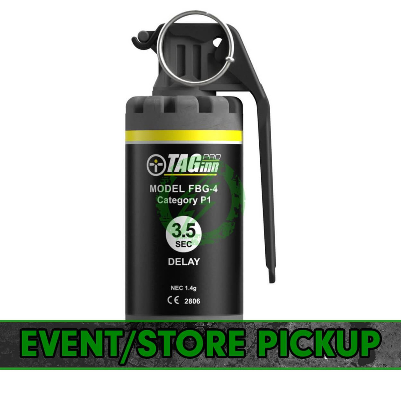  TAGinn TAG FBG-4 Flash Bang Grenade | Single | Event / Store Pickup 