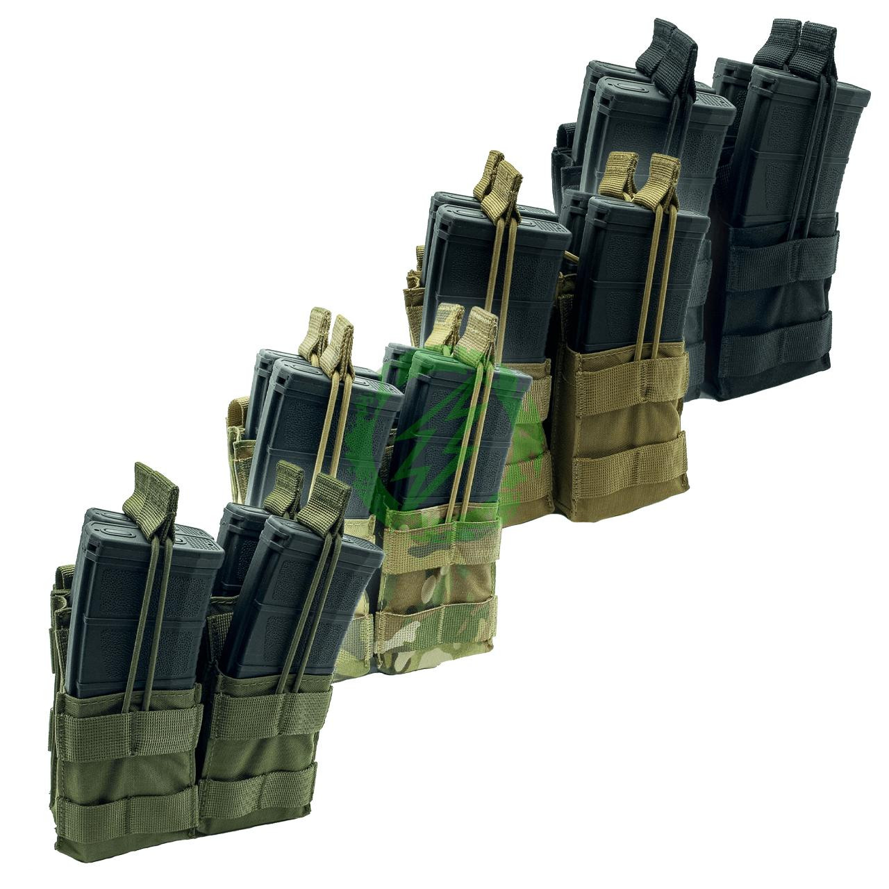  Shellback Tactical Double Stacker Open Top M4 Mag Pouch 